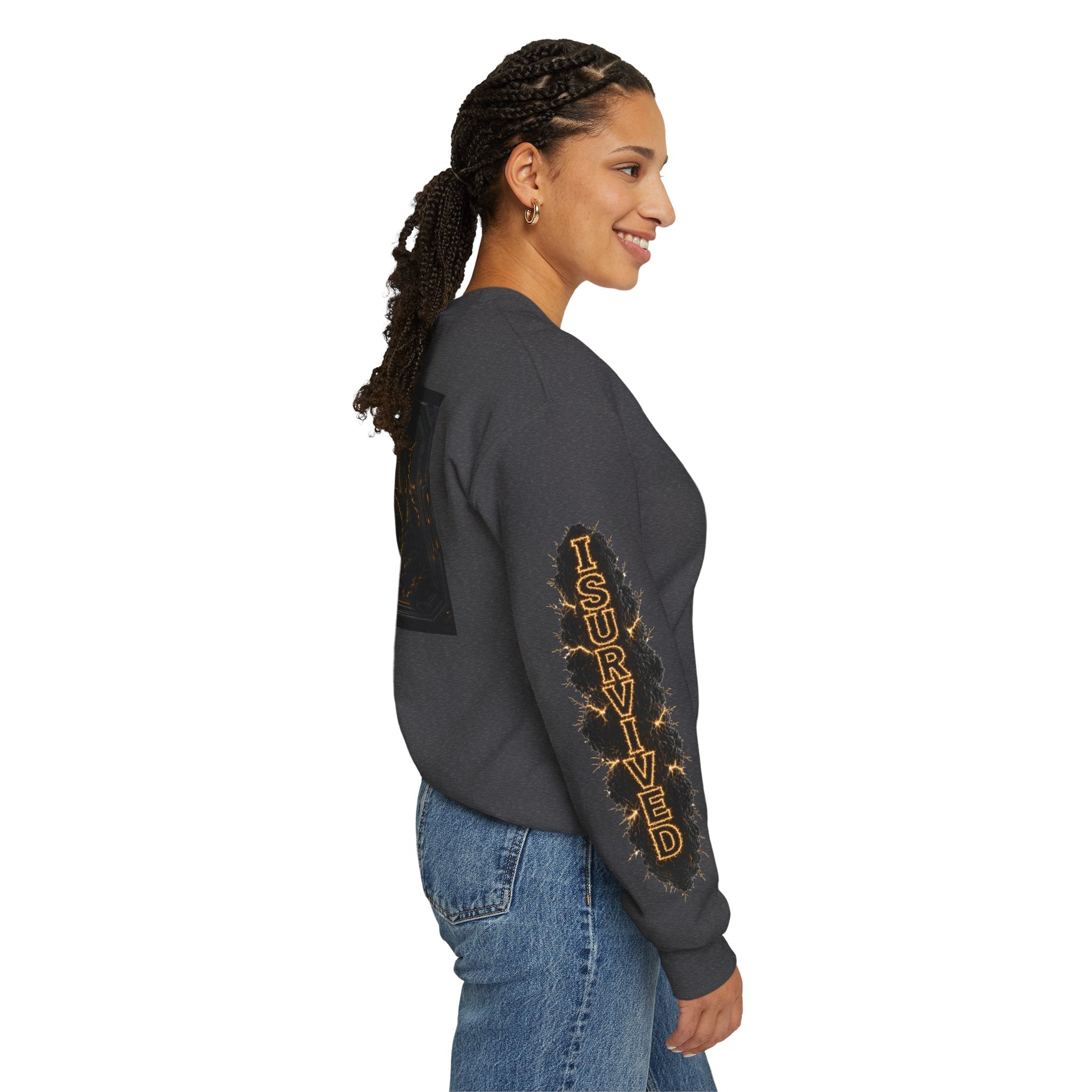 I Survived 2020 — Original PILOT Design: Director's Cut Special Edition Unisex Heavy Blend™ Crewneck Sweatshirt