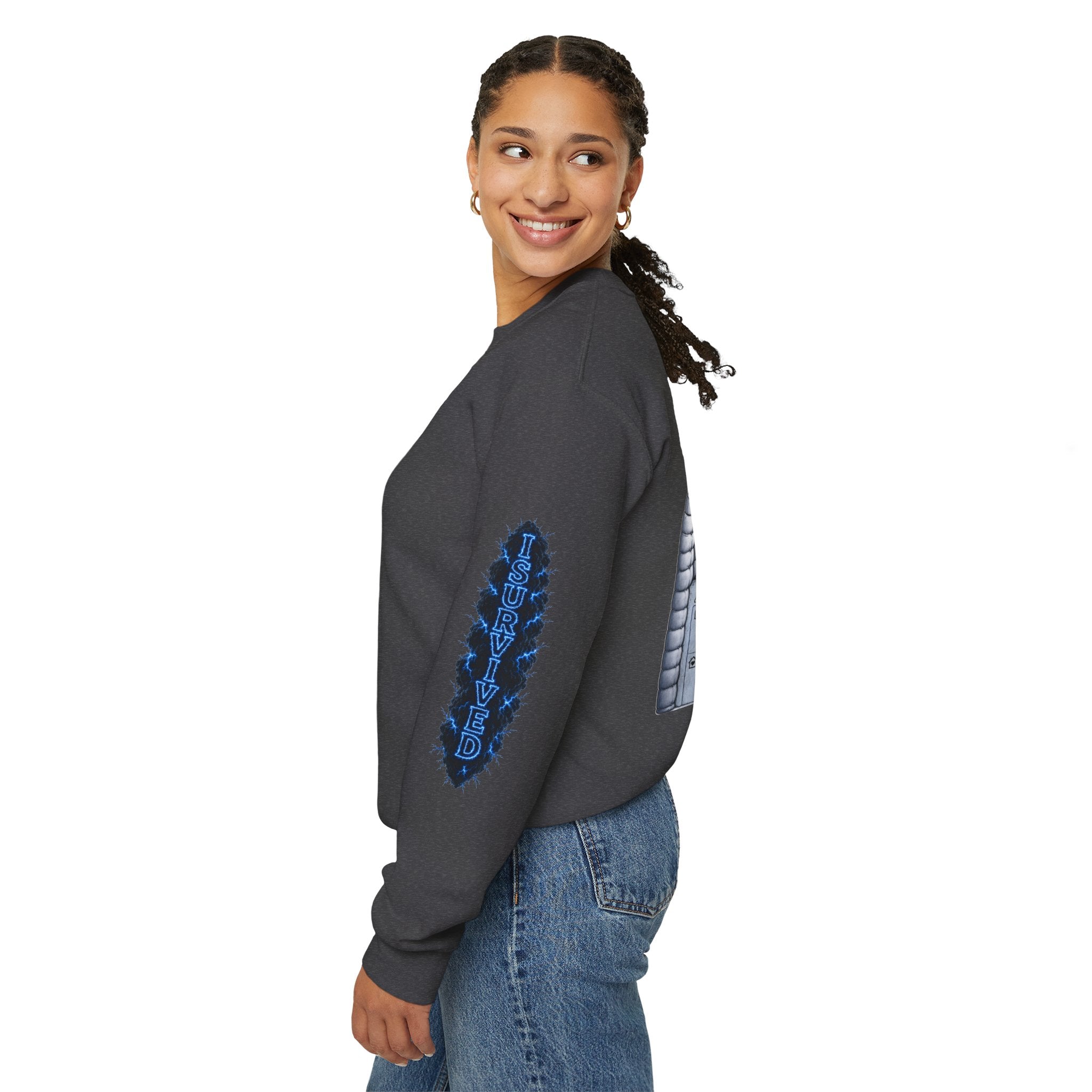 I Survived 2020 —  LOCKDOWN S3:E1: Director's Cut Special Edition "Quarantine" Unisex Heavy Blend™ Crewneck Sweatshirt