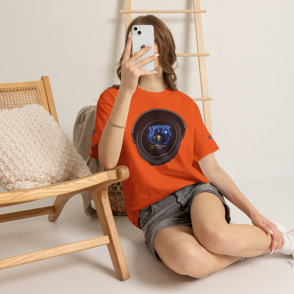 I Survived 2020 — Director's Cut S3:E1 "Quarantine" | Lockdown Edition Documentary Unisex Heavy Cotton Tee (SPECIAL EDITION)