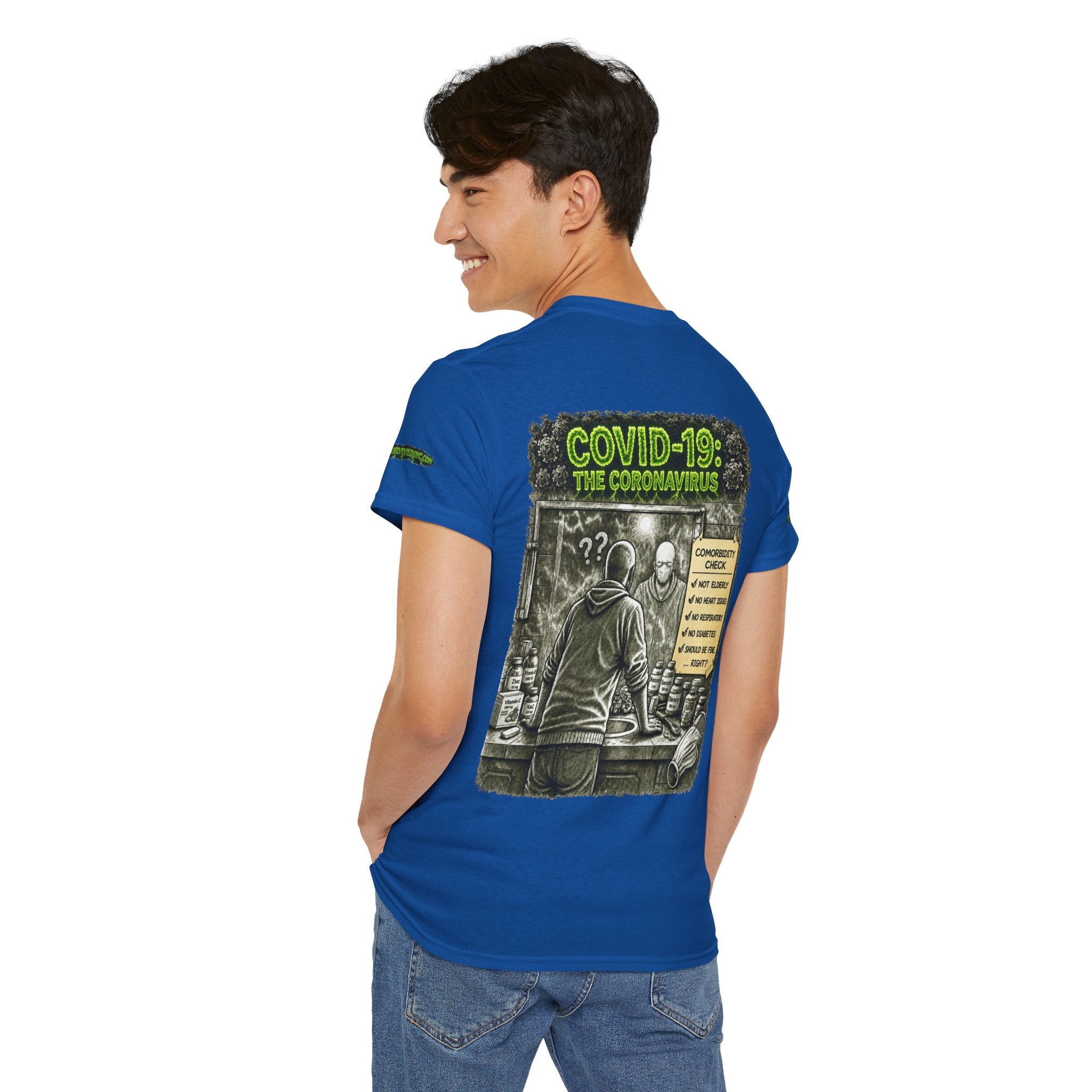 I Survived 2020 — PANDEMIC S1:E1: Director's Cut Special Edition "COVID-19: The Coronavirus" Unisex Garment-Dyed Tee