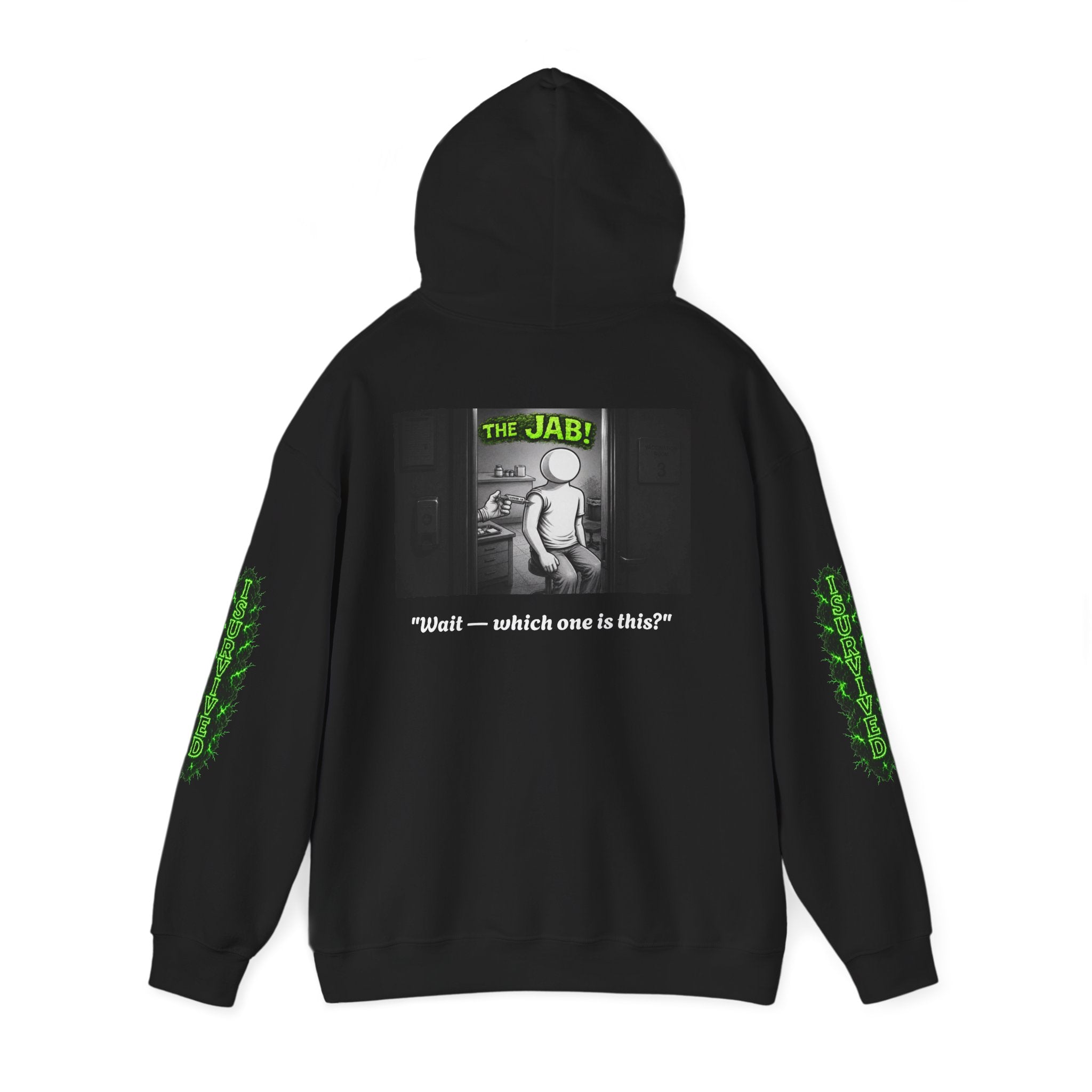 I Survived 2020 — Director's Cut S1:E3 "The Jab!" | Pandemic Edition Hoodie Sweatshirt