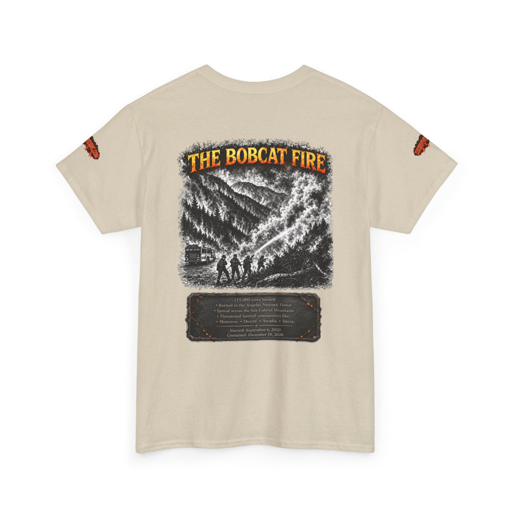 I Survived 2020 — Director's Cut S2:E2 "The Bobcat Fire" | Wildfire Edition Memorial Unisex Heavy Cotton Tee (SPECIAL EDITION)