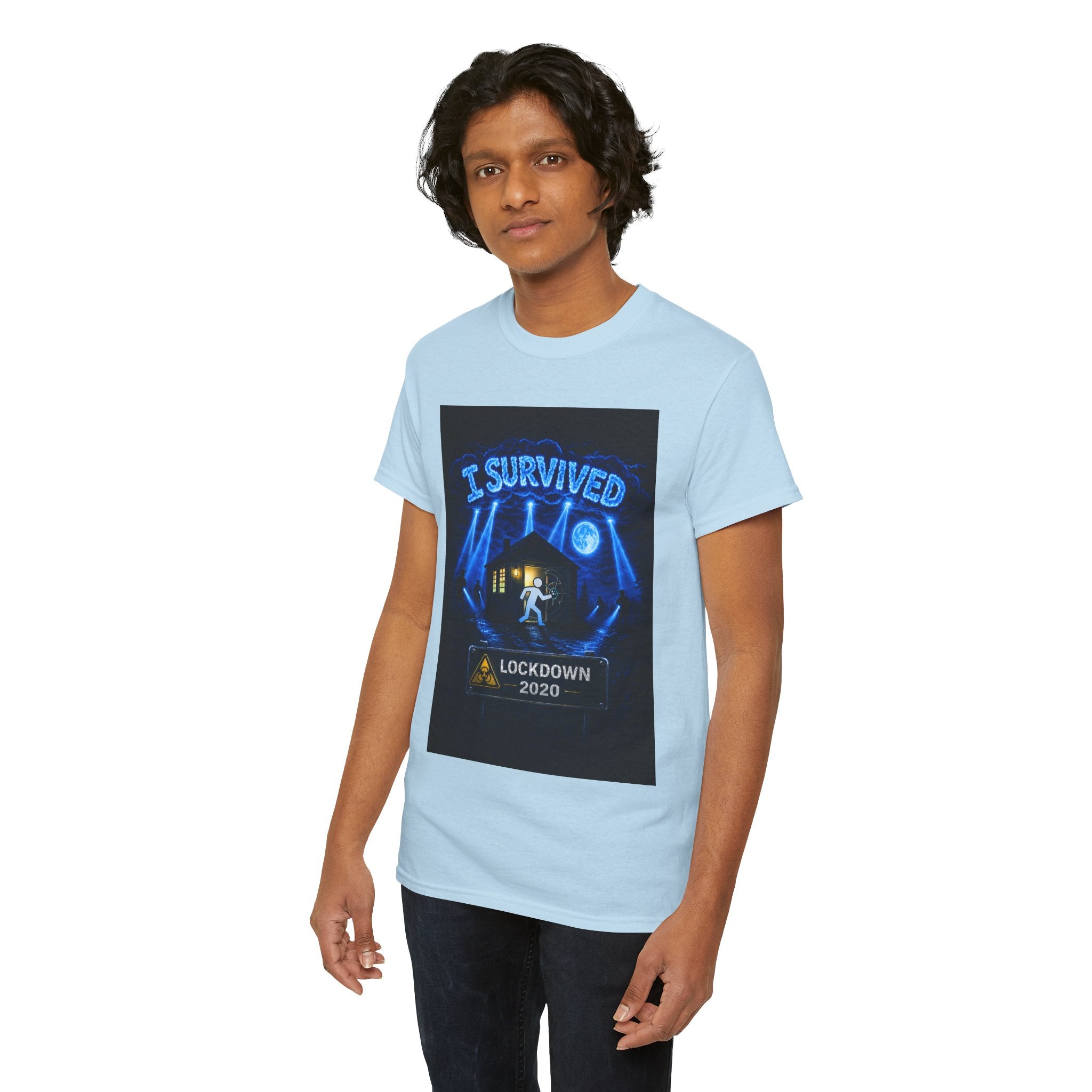 I Survived 2020 — LOCKDOWN S3:E1: "Quarantine" Unisex Heavy Cotton Tee