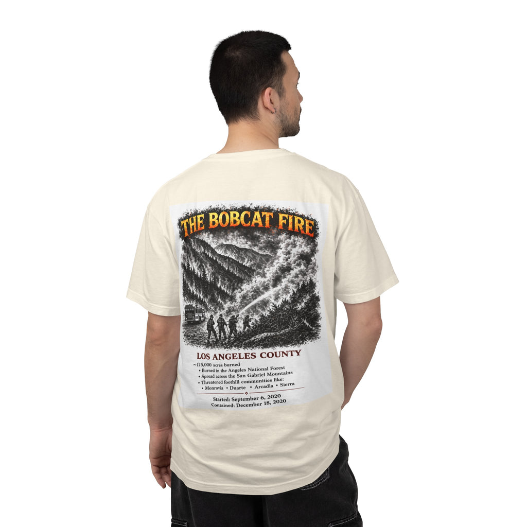 I Survived 2020 — S2:E2 "The Bobcat Fire" | Wildfire Edition Memorial Unisex Garment-Dyed T-shirt