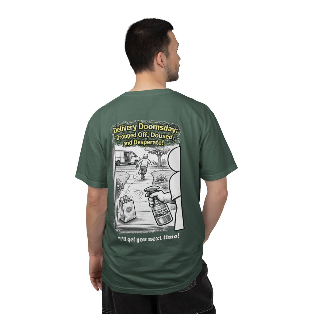 I Survived 2020 — Director's Cut S1:E5 "Delivery Doomsday" | Pandemic Edition Unisex Garment-Dyed T-shirt