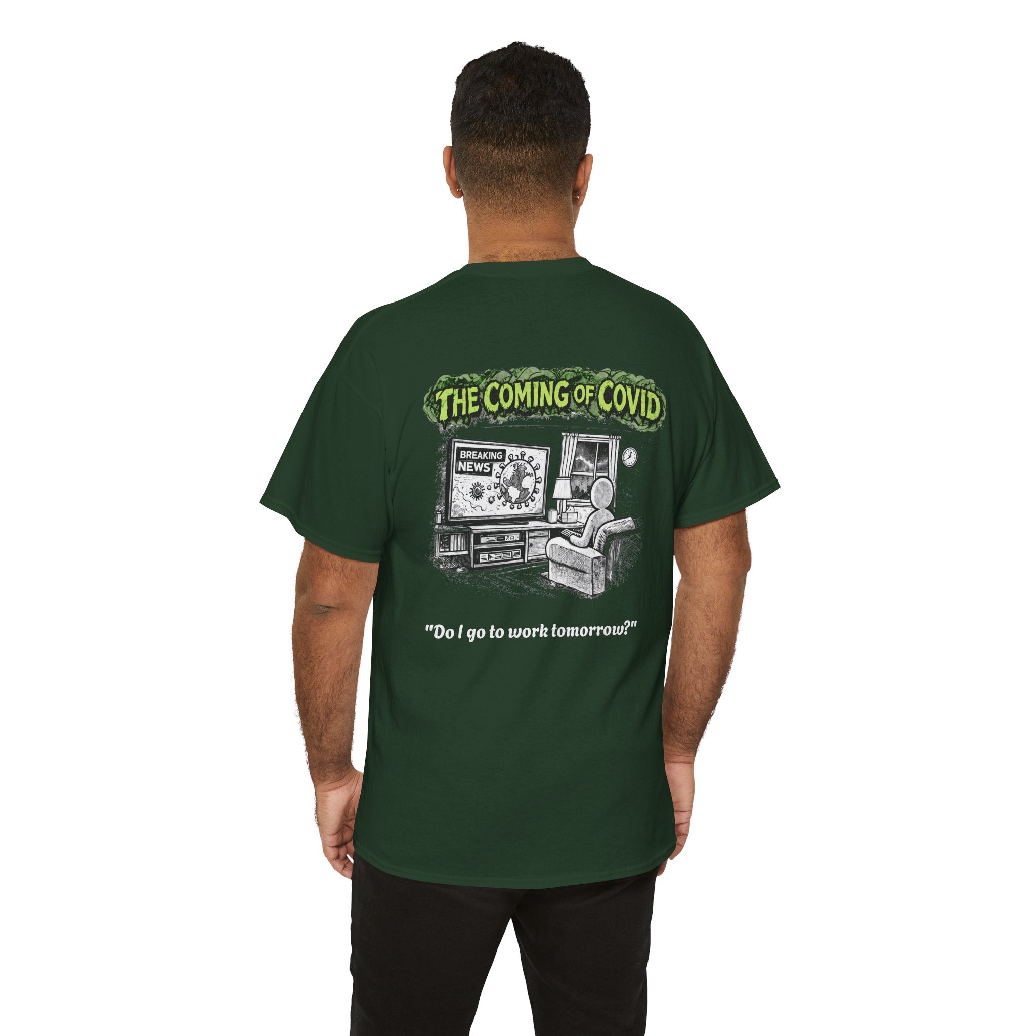 I Survived 2020 — Director's Cut S1:E2 "The Coming of COVID" | Pandemic Edition Unisex Heavy Cotton Tee