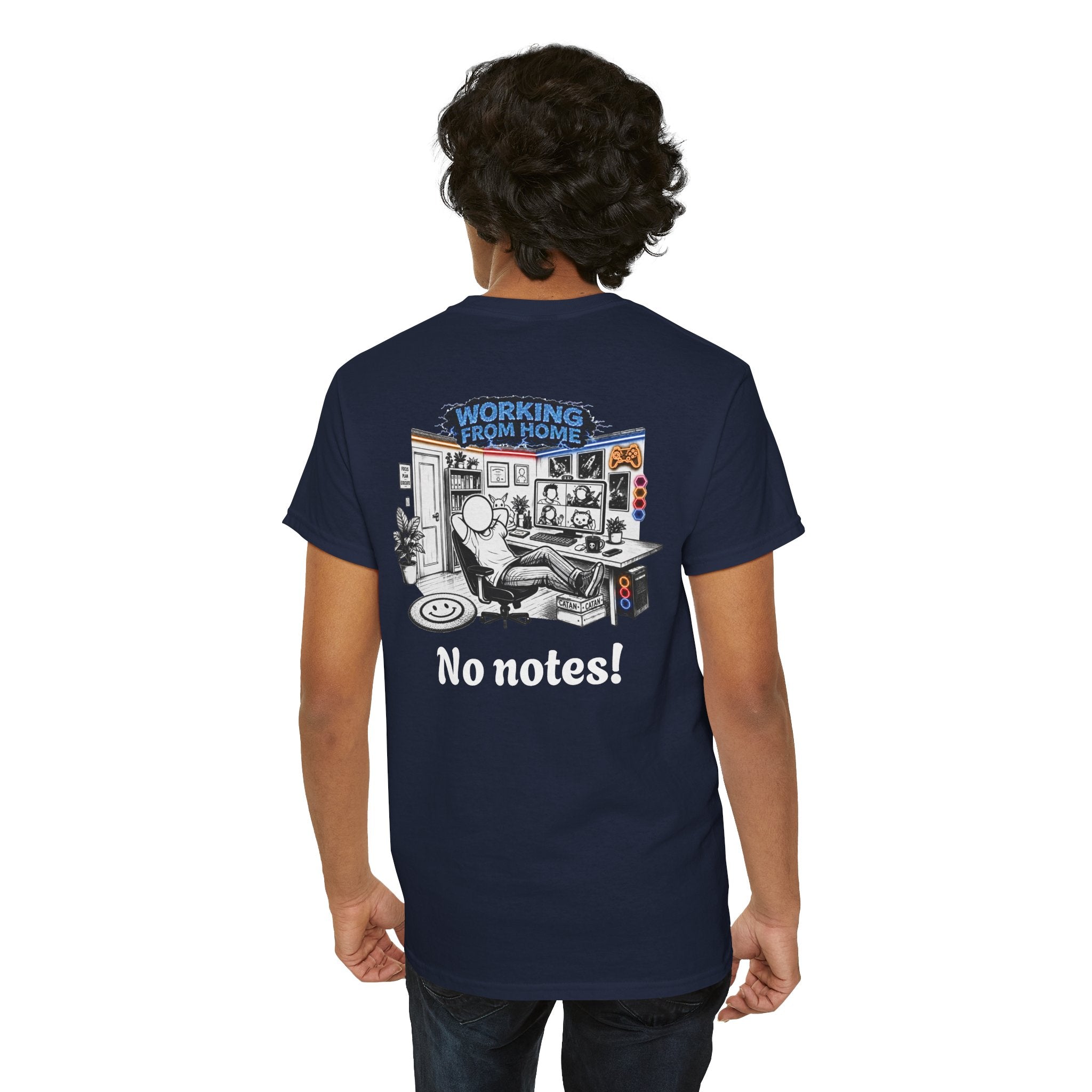 I Survived 2020 — LOCKDOWN S3:E4: "Working From Home" Unisex Heavy Cotton Tee