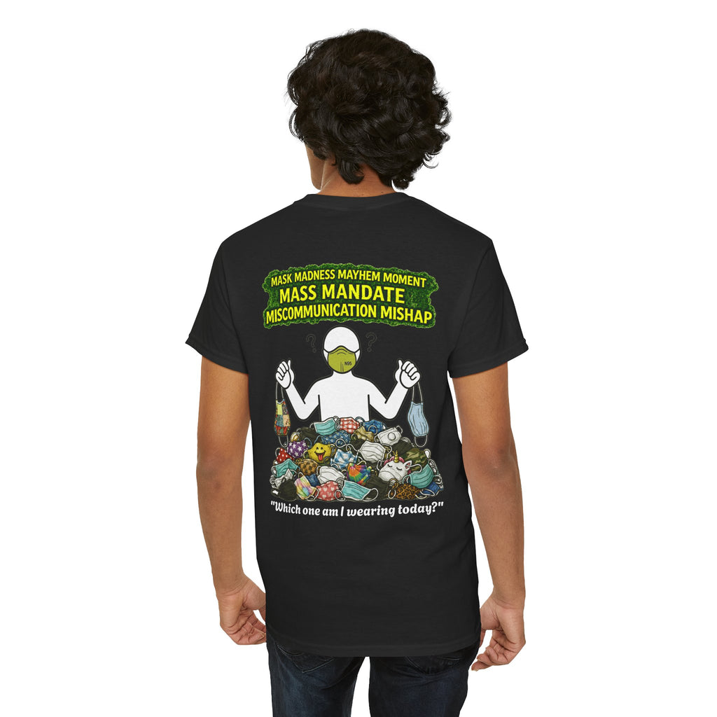 I Survived 2020 — PANDEMIC S1:E4: Director's Cut "Mask Madness" Unisex Heavy Cotton Tee