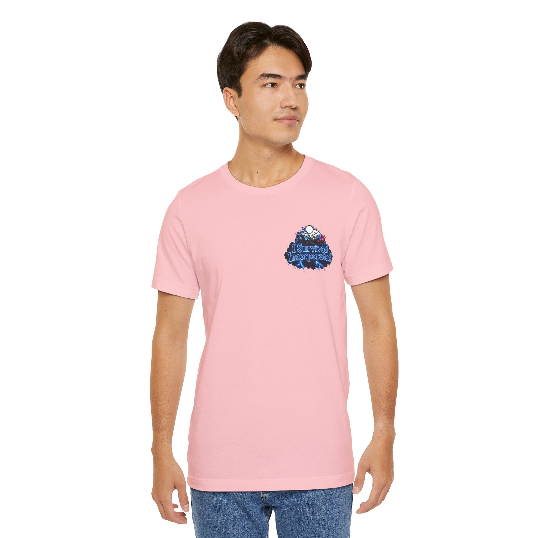 I Survived 2020 — "Please Stand By" Test Pattern Tee Lockdown Summer Exclusive Unisex Jersey Short Sleeve Tee