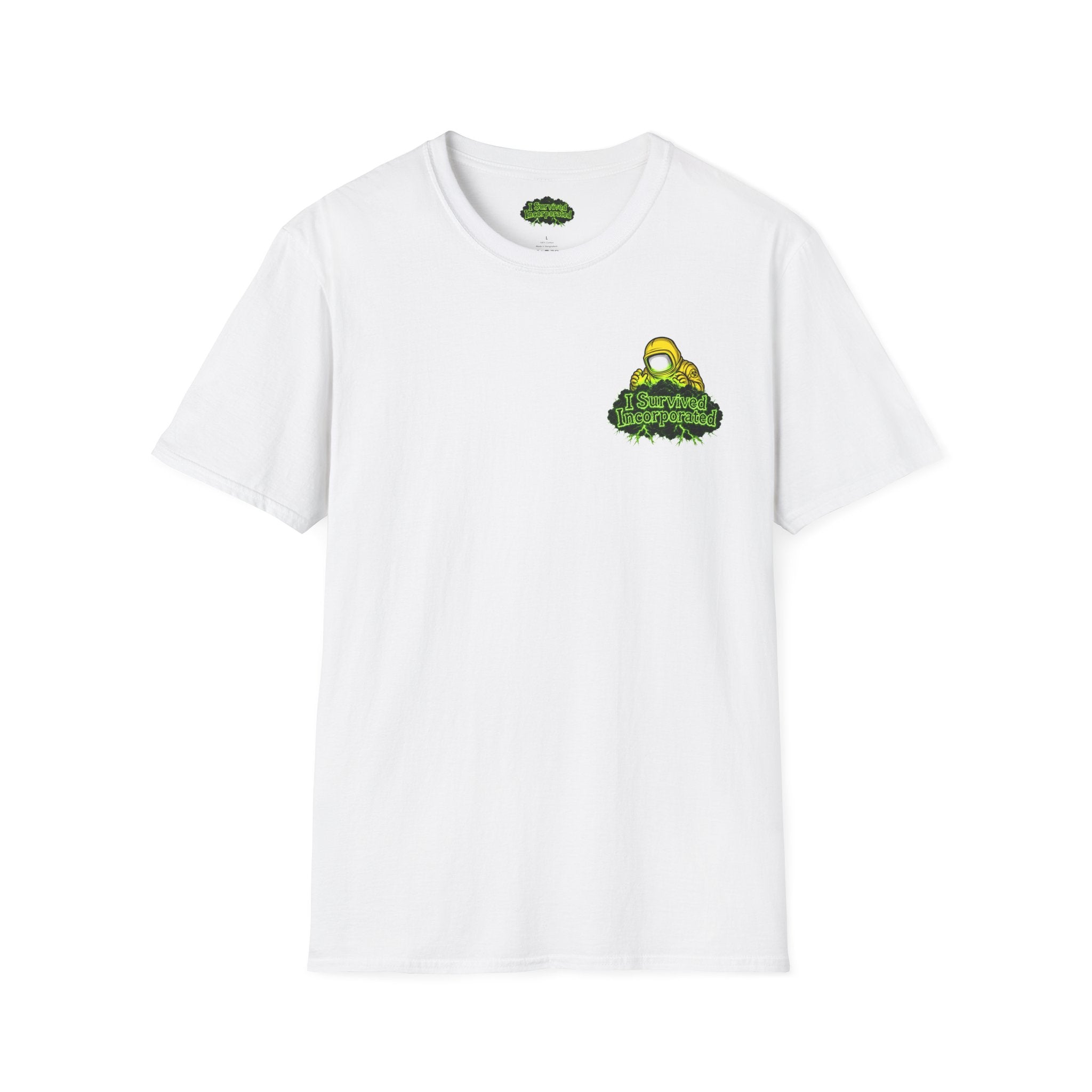 I Survived 2020 — "Please Stand By" Test Pattern Toxic Signal Tee Summer Premiere Unisex Softstyle T-Shirt