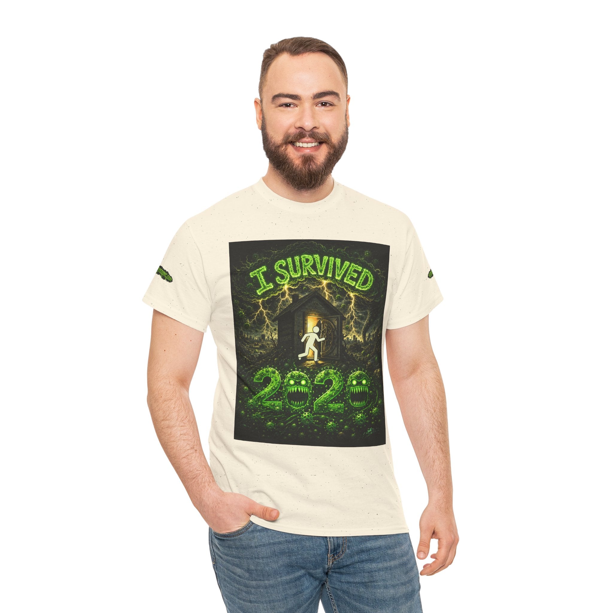 I Survived 2020 — S1:E4 "Mask Madness Mayhem Moment" | Pandemic Edition Unisex Heavy Cotton Tee (SPECIAL EDITION)