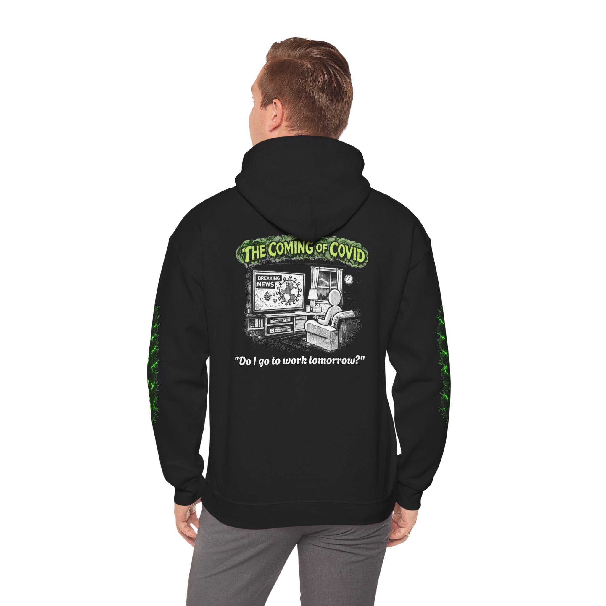 I Survived 2020 — Director's Cut S1:E2 "The Coming of COVID" | Pandemic Edition Hoodie Sweatshirt