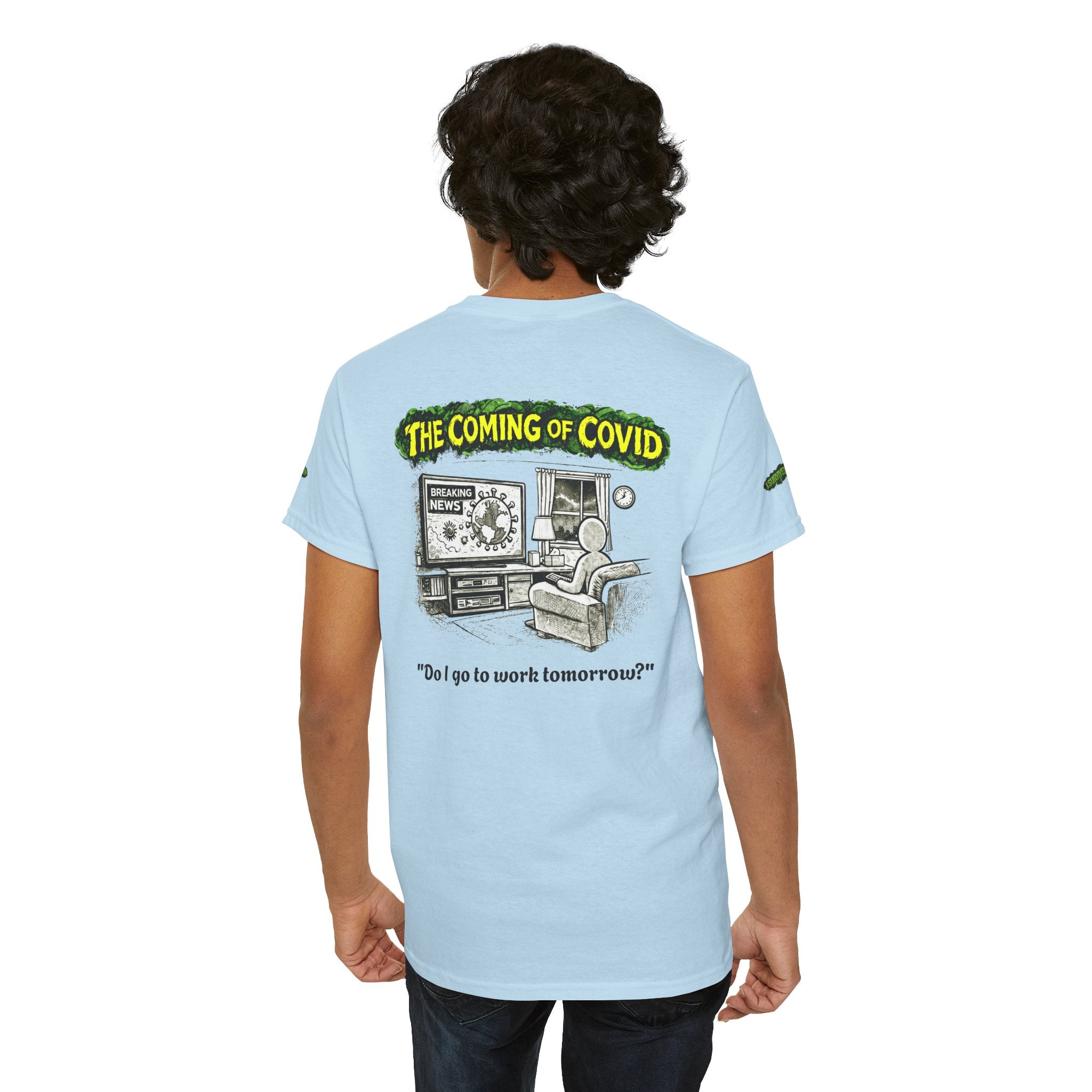 I Survived 2020 — PANDEMIC S1:E2: Special Edition "The Coming of COVID" Unisex Heavy Cotton Tee