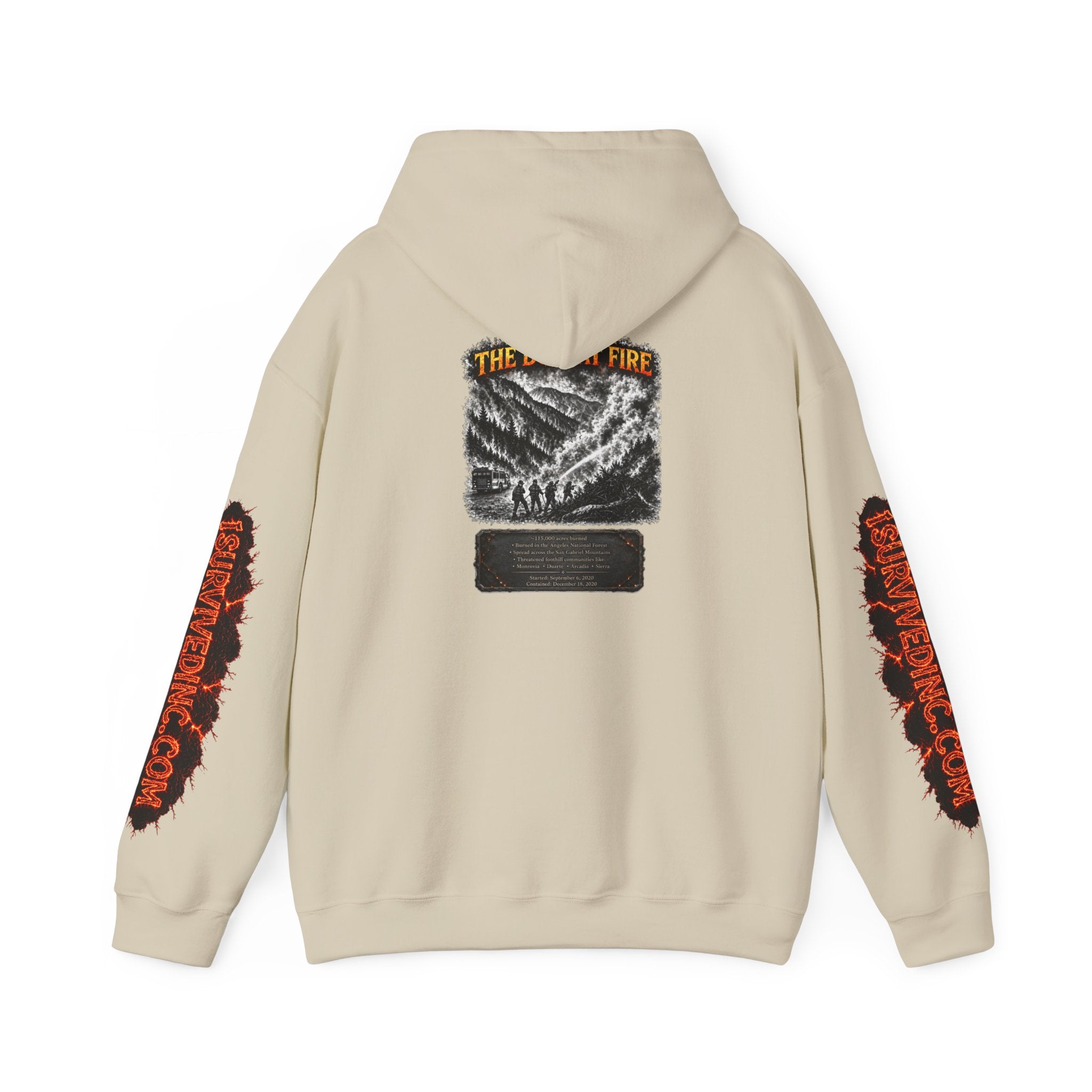 I Survived 2020 — WILDFIRES S2:E2: "The Bobcat Fire" Memorial Hoodie