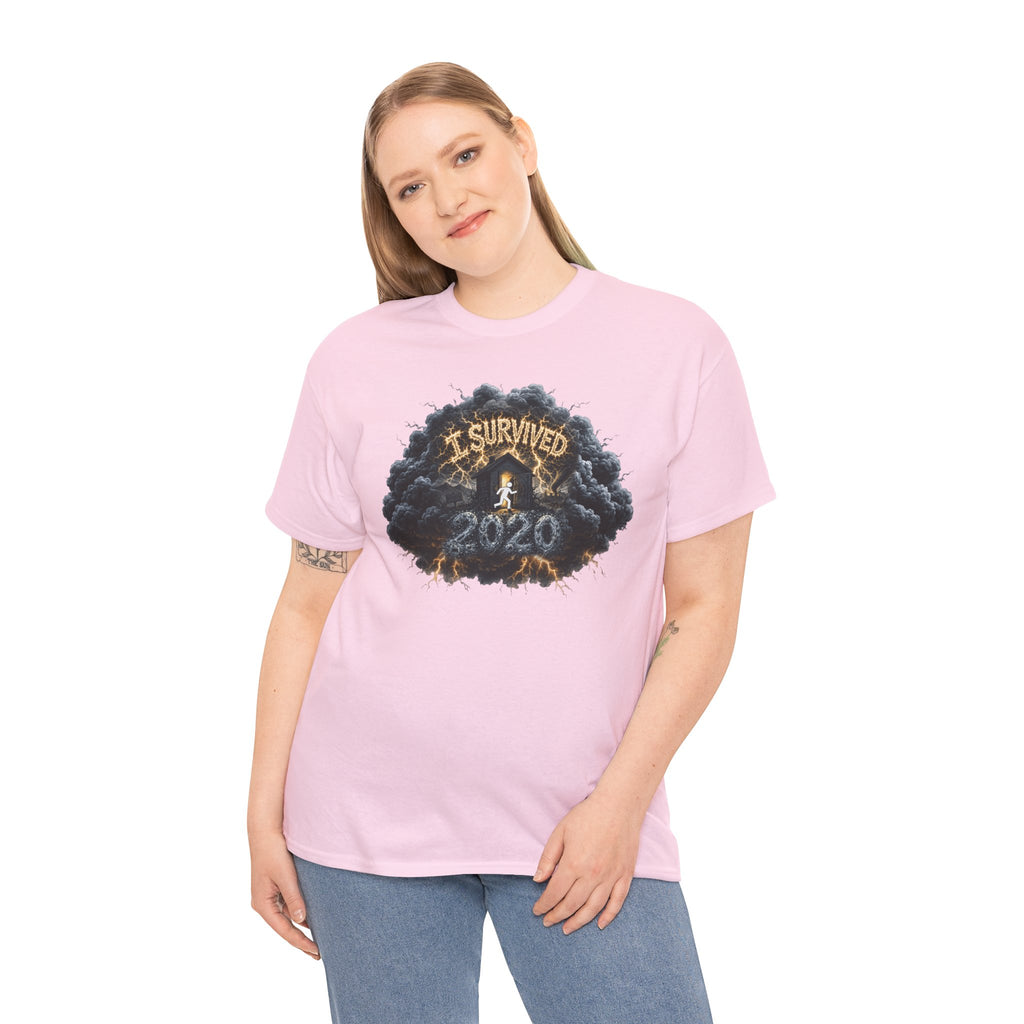 I Survived 2020 — Director's Cut Original Design Teaser Tee | Season 1 Premiere Drop Unisex Heavy Cotton Tee