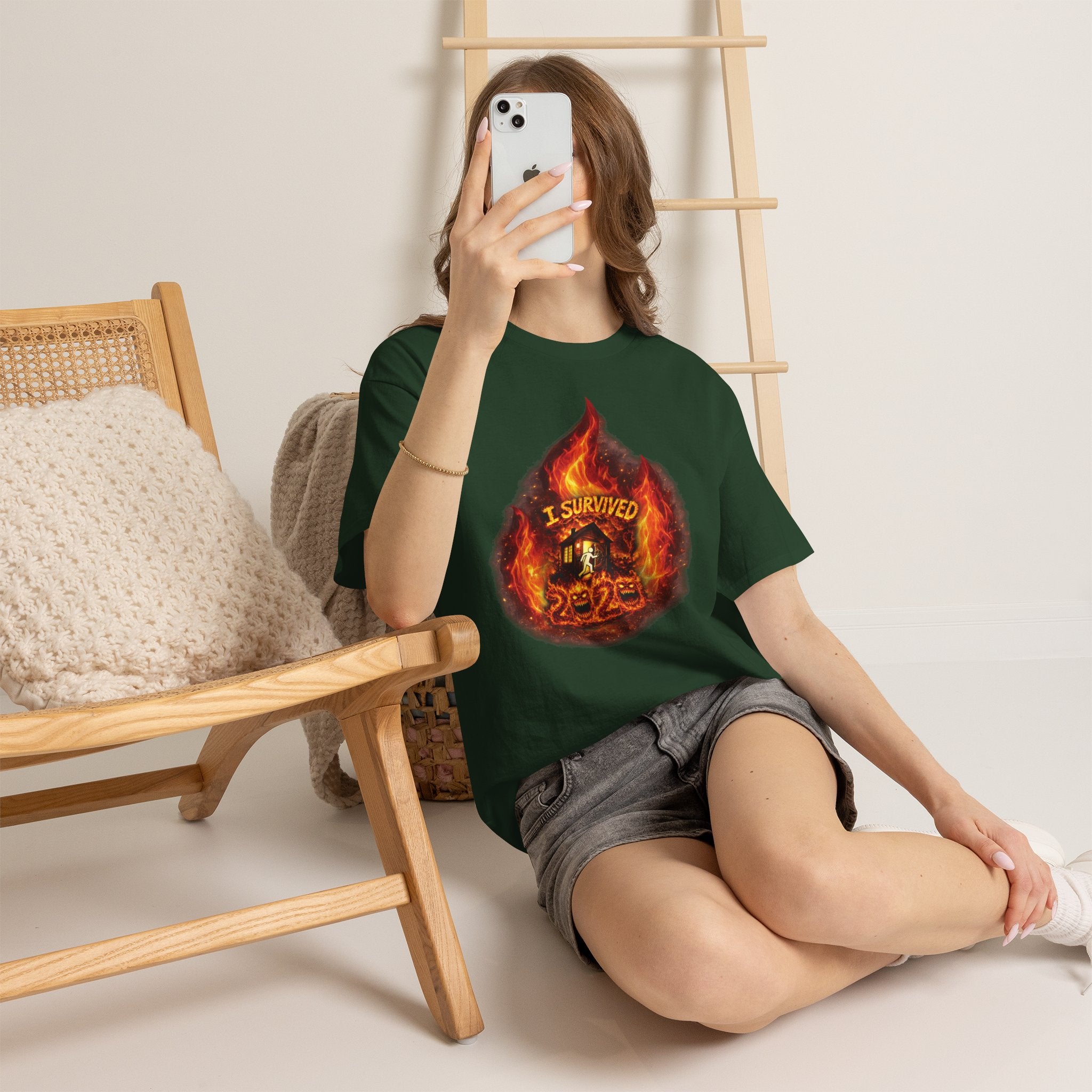 I Survived 2020 — Director's Cut S2:E1 "Berry Creek" | Wildfire Edition Memorial Unisex Heavy Cotton Tee