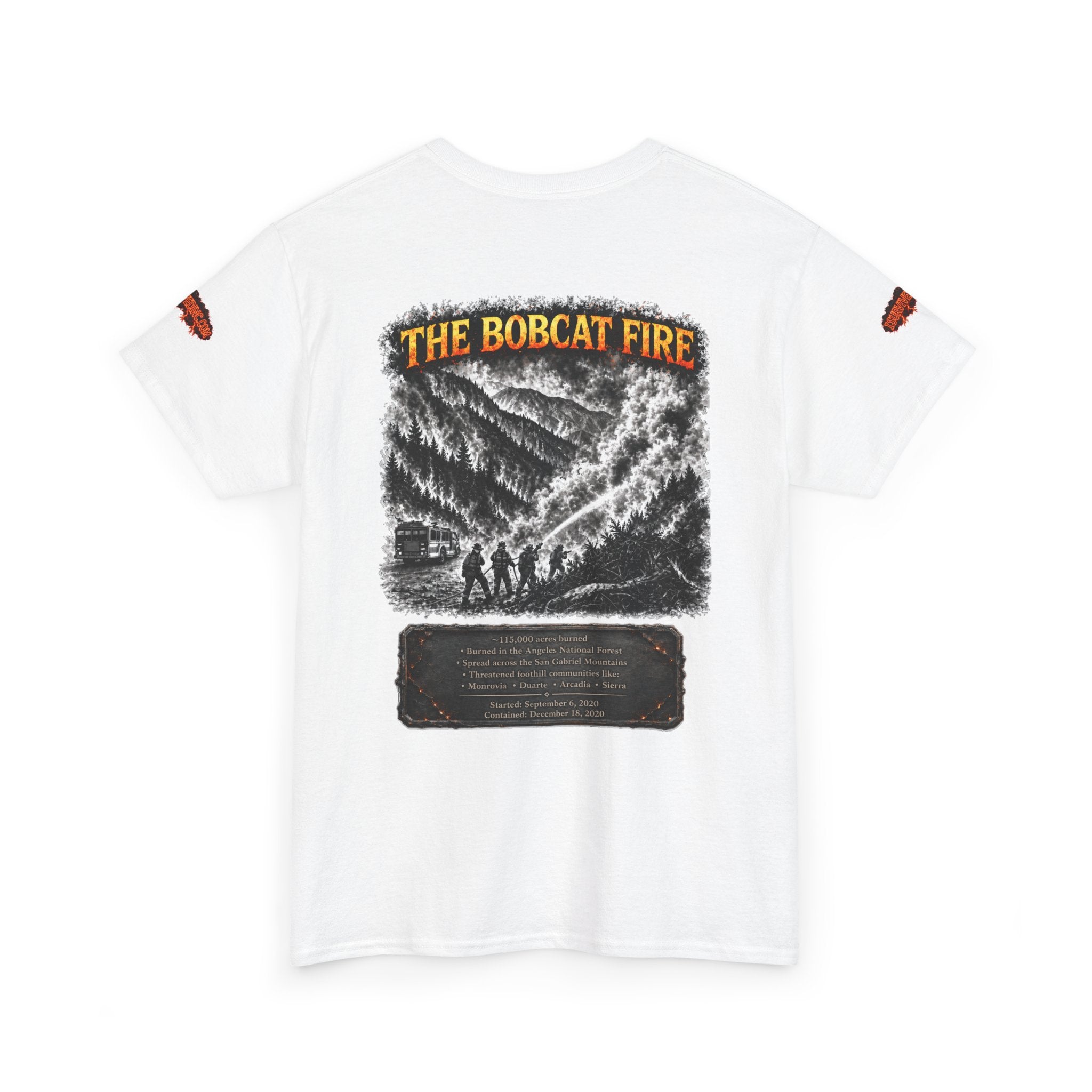 I Survived 2020 — Director's Cut S2:E2 "The Bobcat Fire" | Wildfire Edition Memorial Unisex Heavy Cotton Tee (SPECIAL EDITION)