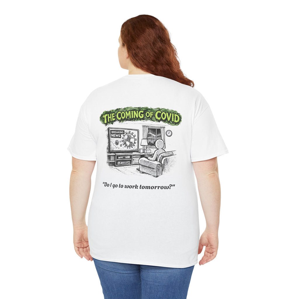 I Survived 2020 — Director's Cut S1:E2 "The Coming of COVID" | Pandemic Edition Unisex Heavy Cotton Tee