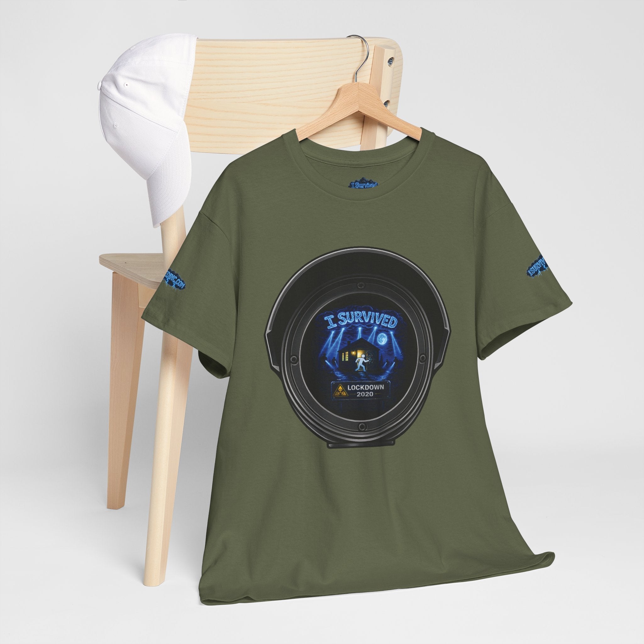 I Survived 2020 — Director's Cut S3:E3 "Remote Schooling" | Lockdown Edition Documentary Unisex Heavy Cotton Tee (SPECIAL EDITION)