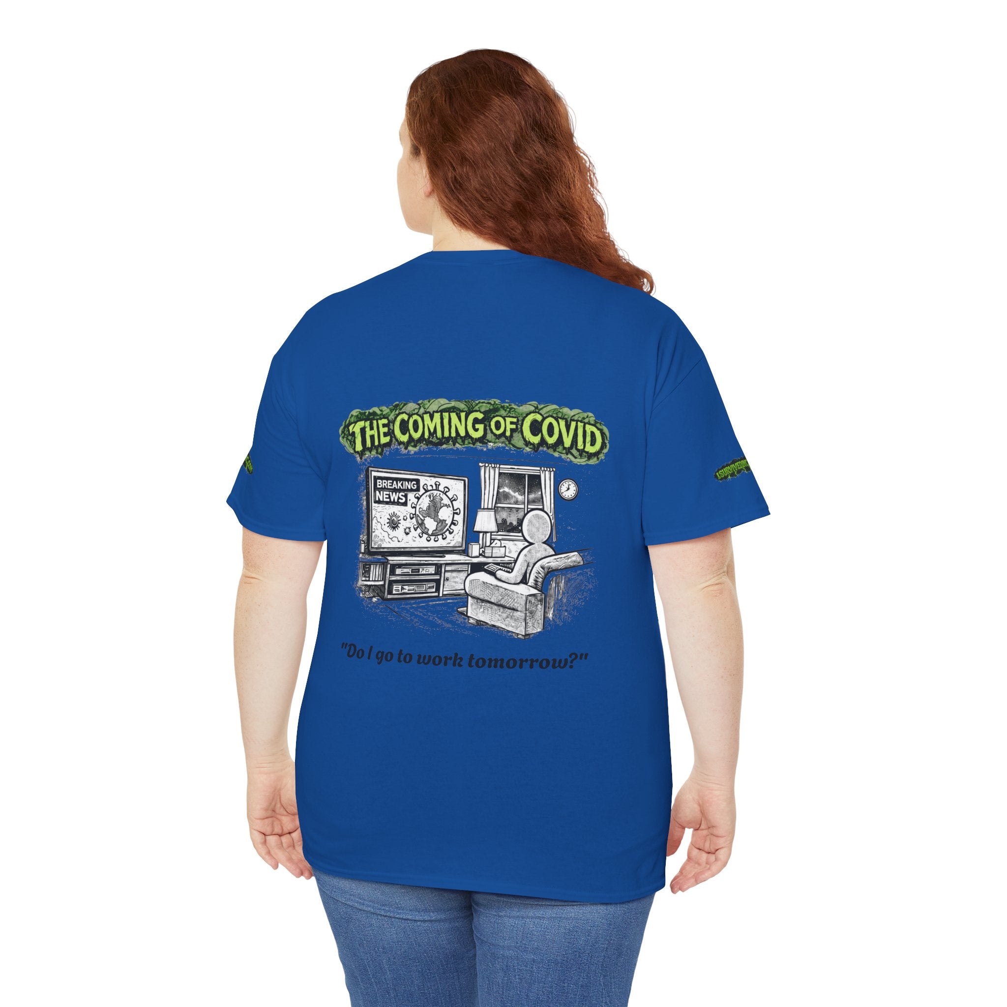 I Survived 2020 — S1:E2 "The Coming of COVID" | Pandemic Edition Unisex Heavy Cotton Tee (SPECIAL EDITION)