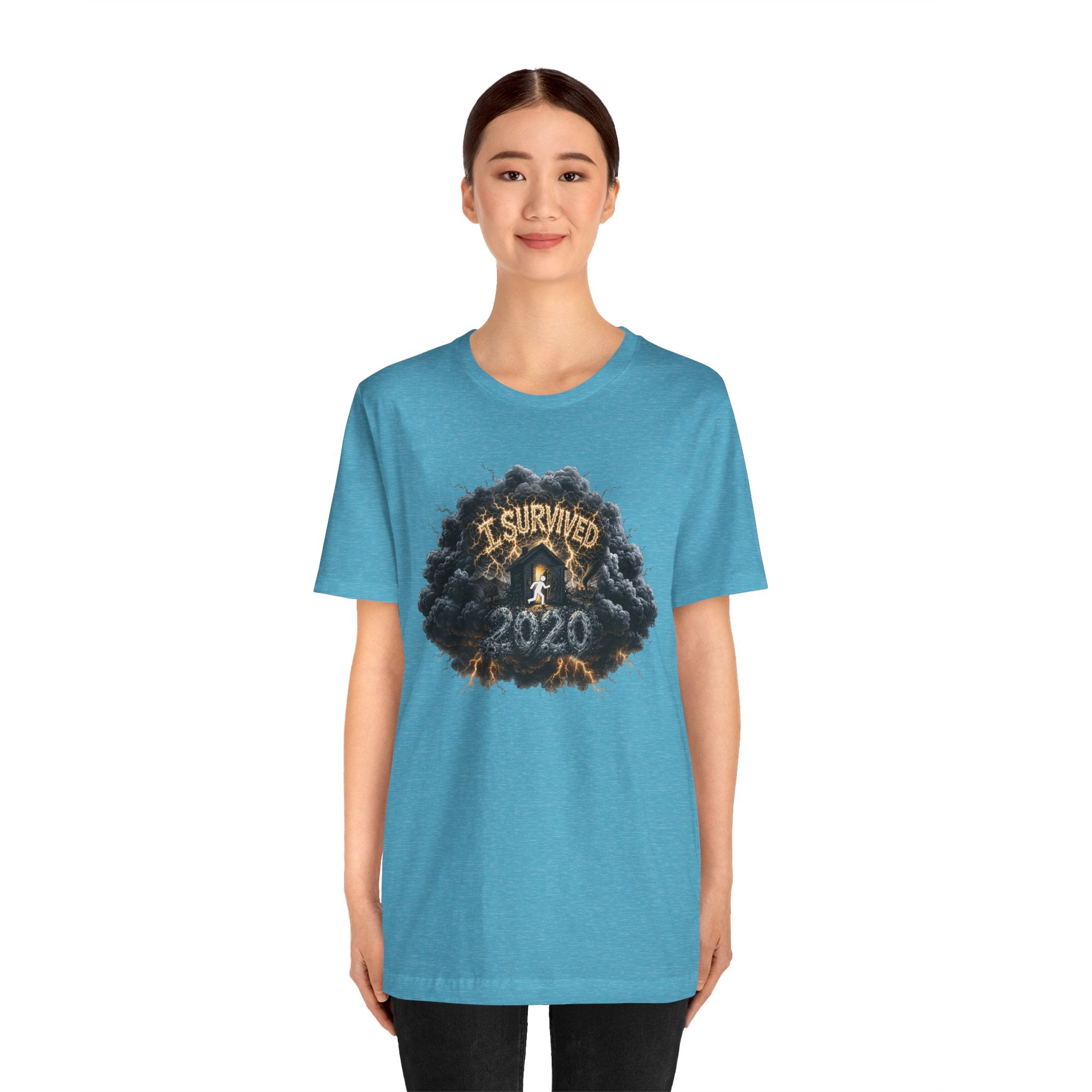 I Survived 2020 — Director's Cut Original Design Teaser Tee | Season 1 Premiere Drop Unisex Jersey Short Sleeve Tee