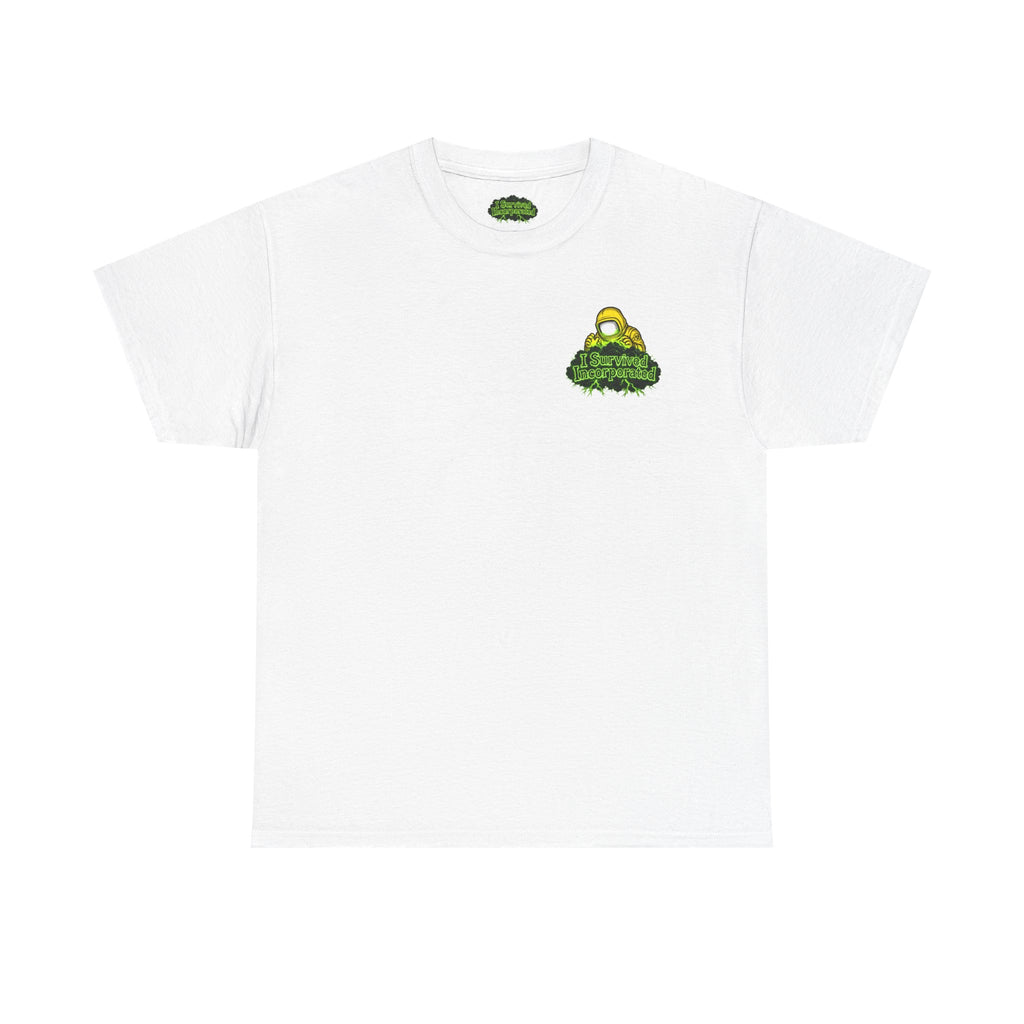 I Survived 2020 — "Please Stand By" Test Pattern Toxic Signal Tee Summer Premiere Unisex Heavy Cotton Tee