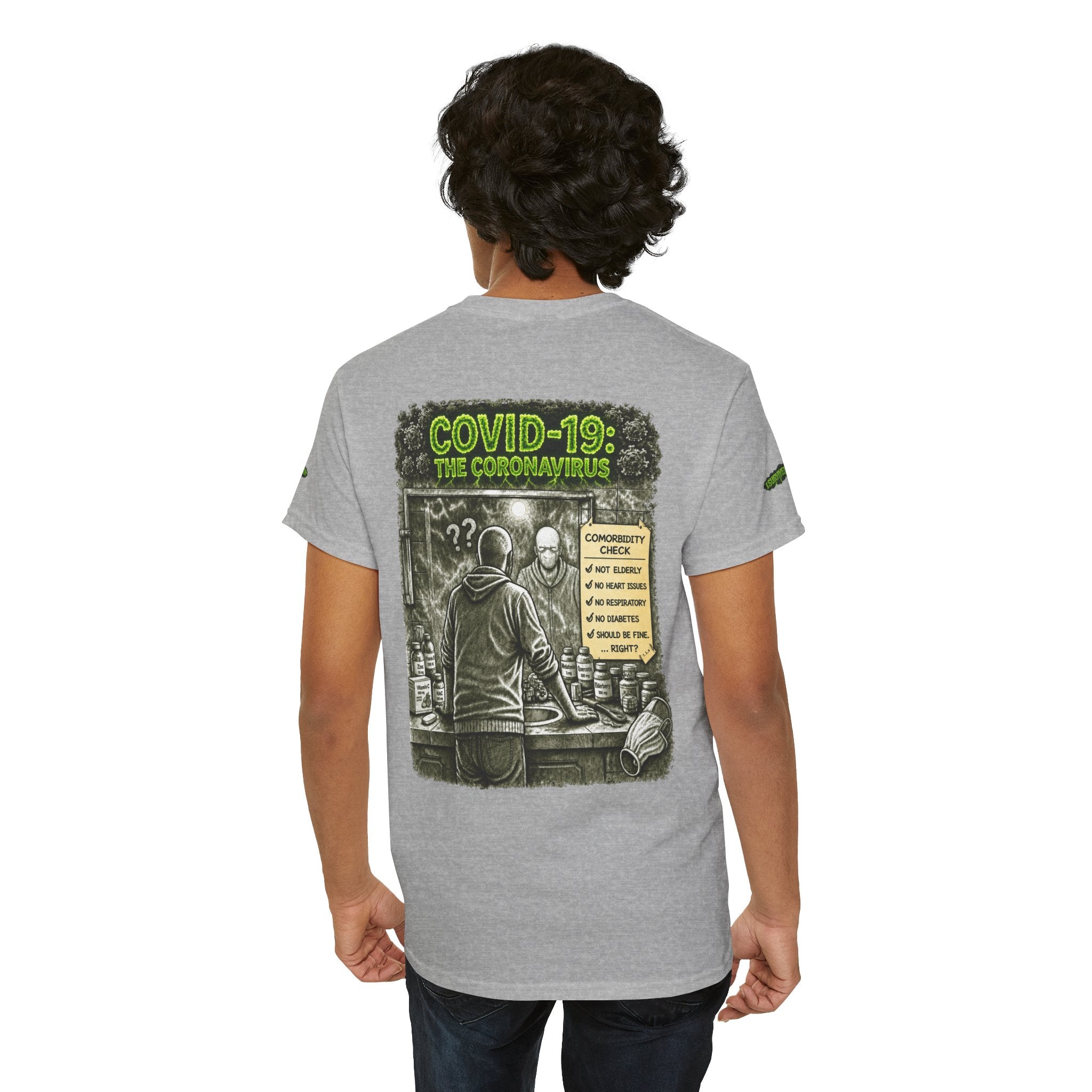 I Survived 2020 — PANDEMIC S1:E1: Director's Cut Special Edition "COVID-19: The Coronavirus" Unisex Heavy Cotton Tee