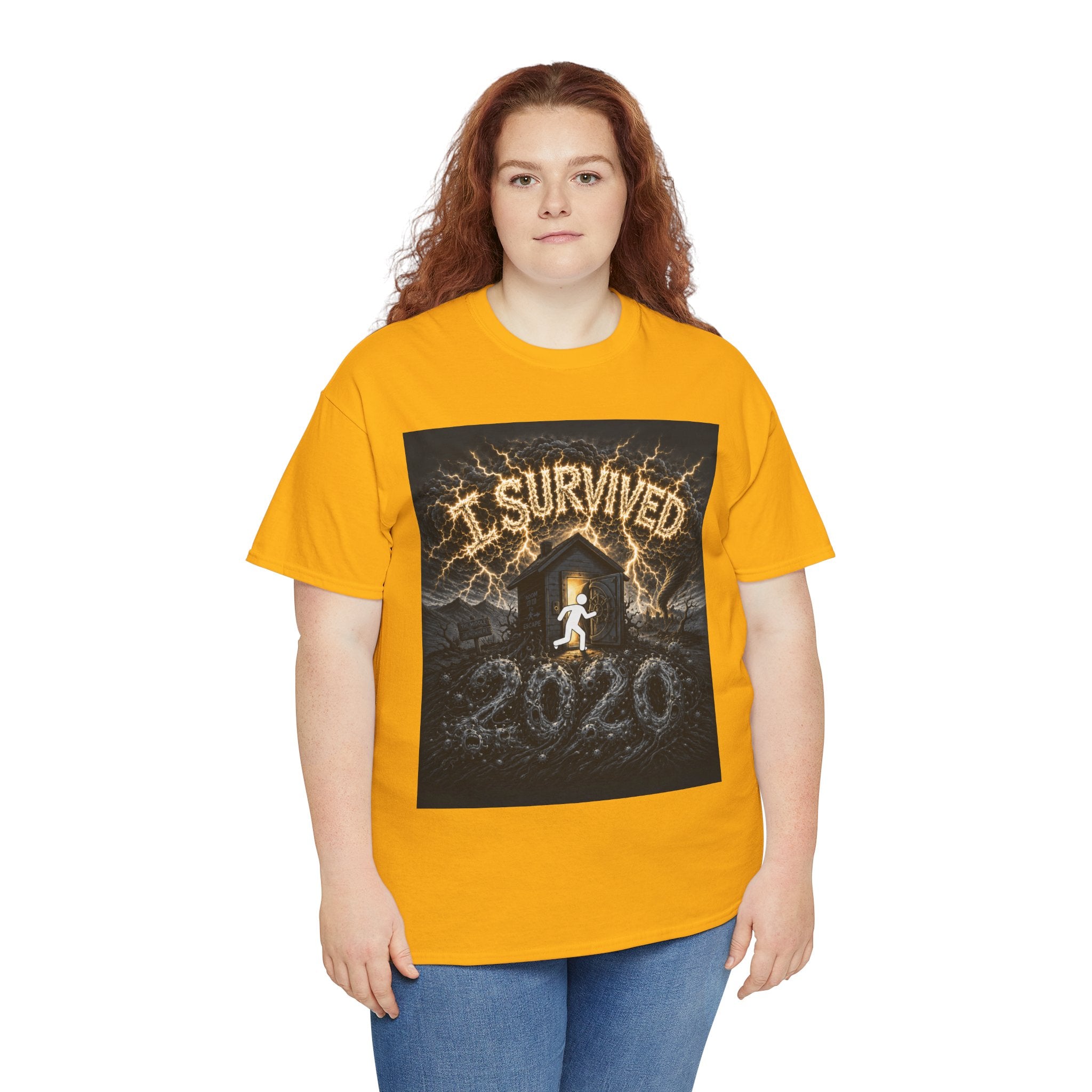 I Survived 2020 — Original PILOT Design Unisex Heavy Cotton Tee