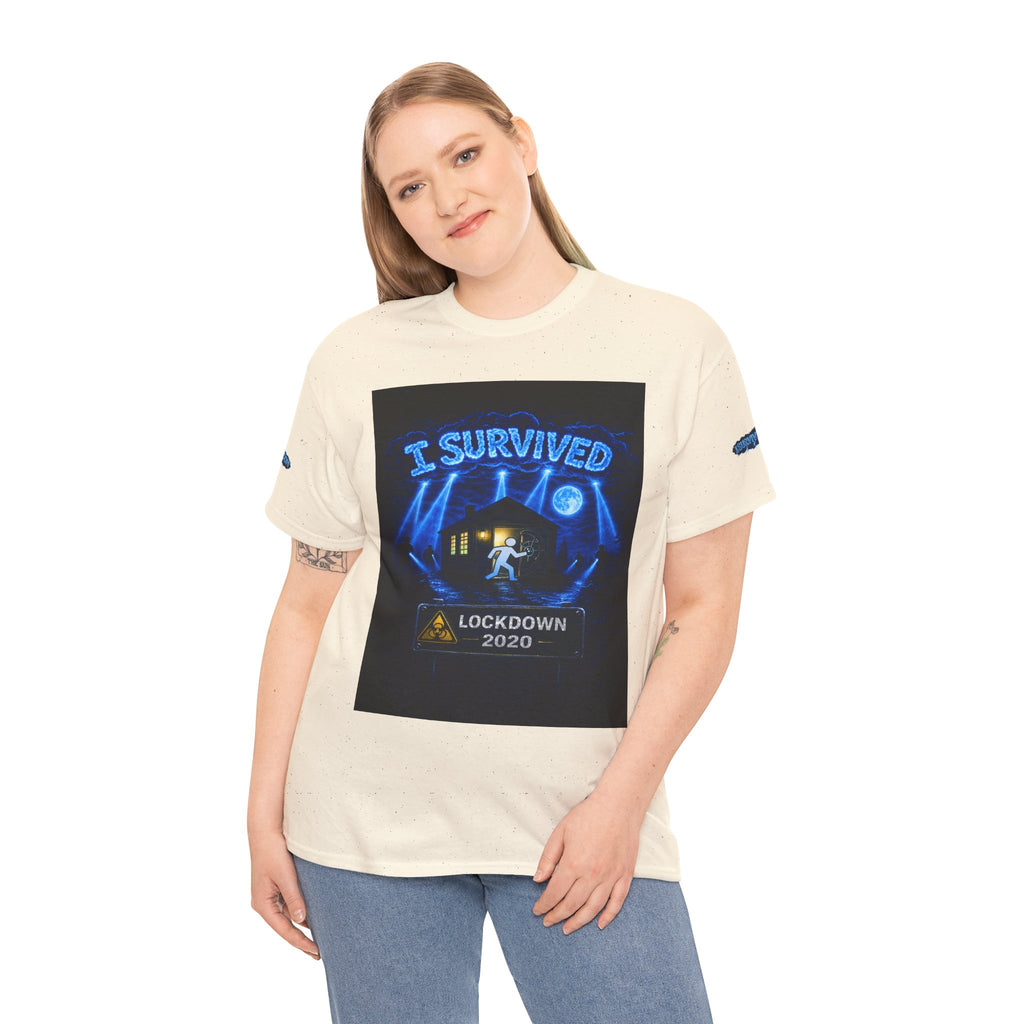 I Survived 2020 — S3:E2 "Dating Under Lockdown" | Lockdown Edition Documentary Unisex Heavy Cotton Tee (SPECIAL EDITION)