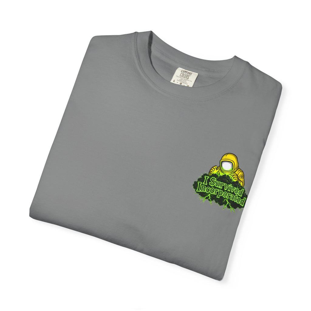 I Survived 2020 — "Please Stand By" Test Pattern Toxic Signal Tee Summer Premiere Unisex Garment-Dyed T-shirt