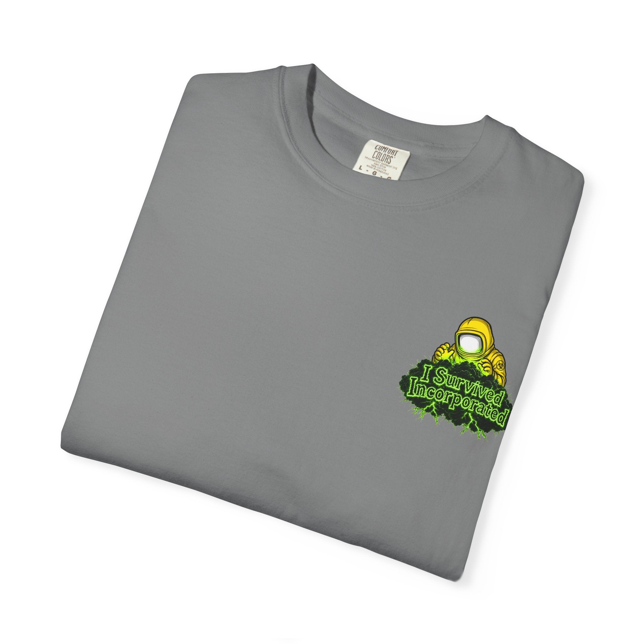 I Survived 2020 — "Please Stand By" Test Pattern Toxic Signal Tee Summer Premiere Unisex Garment-Dyed T-shirt