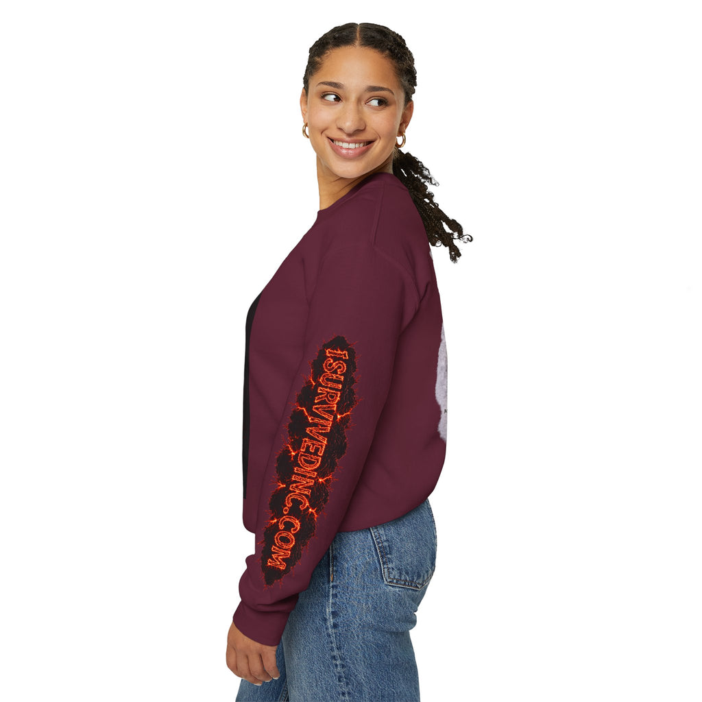 I Survived 2020 — S2:E3 "The California Wildfires" | Wildfire Edition Memorial Unisex Heavy Blend™ Crewneck Sweatshirt