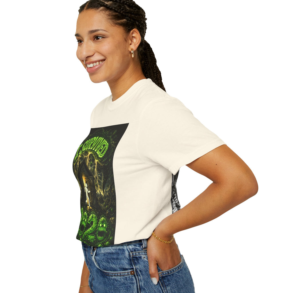 I Survived 2020 — S1:E1 "COVID-19: The Coronavirus" | Pandemic Edition Unisex Garment-Dyed T-shirt