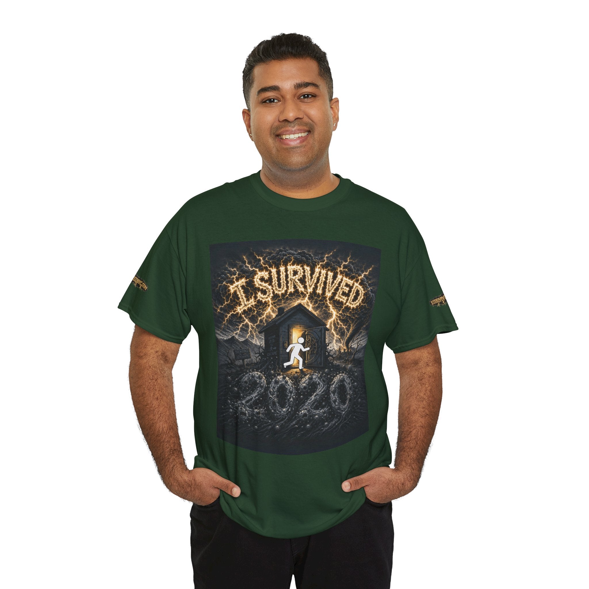 I Survived 2020 — Original PILOT Design: Special Edition Unisex Heavy Cotton Tee