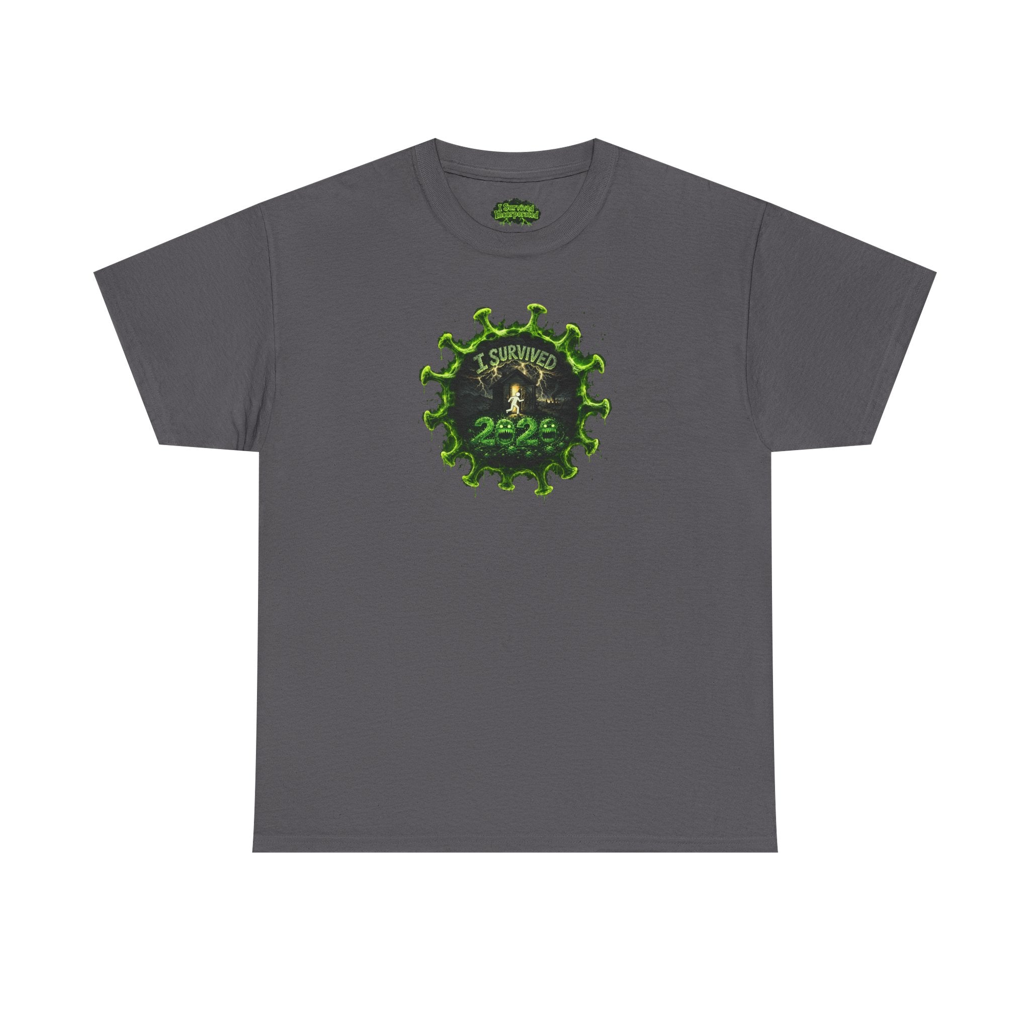 I Survived 2020 — PANDEMIC S1:E2: Director's Cut "The Coming of COVID" Unisex Heavy Cotton Tee