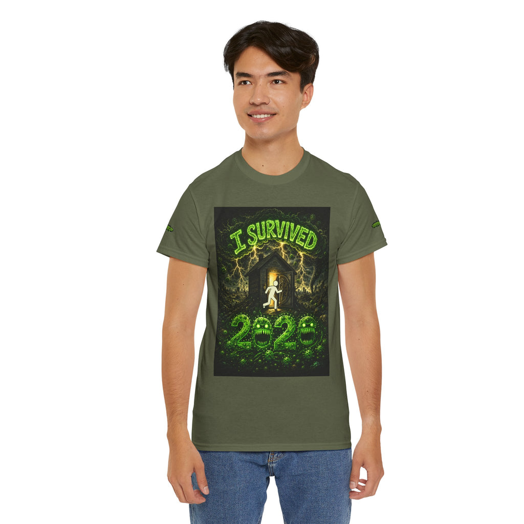 I Survived 2020 — S1:E1 "COVID-19: The Coronavirus" | Pandemic Edition Unisex Heavy Cotton Tee (SPECIAL EDITION)