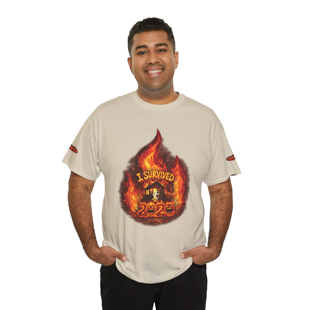 I Survived 2020 — Director's Cut S2:E1 "Berry Creek" | Wildfire Edition Memorial Unisex Heavy Cotton Tee (SPECIAL EDITION)