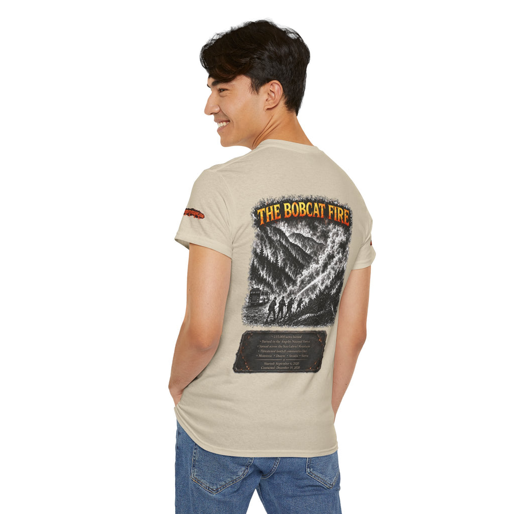 I Survived 2020 — Director's Cut S2:E2 "The Bobcat Fire" | Wildfire Edition Memorial Unisex Heavy Cotton Tee (SPECIAL EDITION)