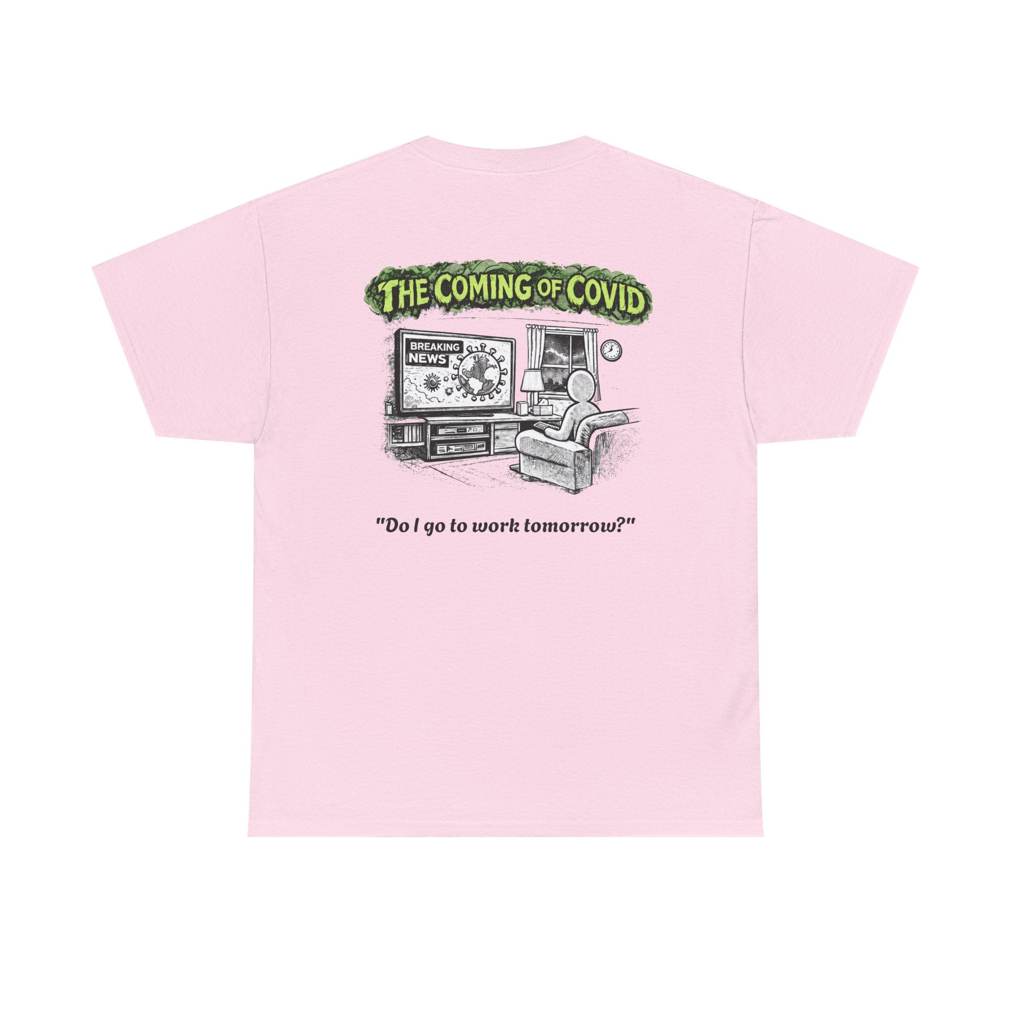 I Survived 2020 — Director's Cut S1:E2 "The Coming of COVID" | Pandemic Edition Unisex Heavy Cotton Tee