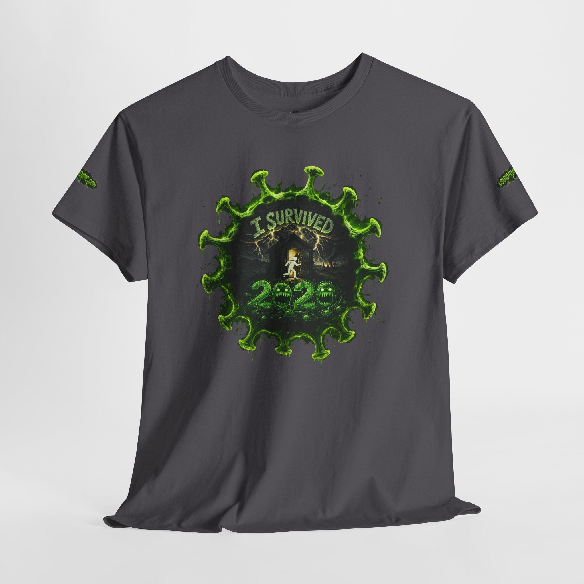 I Survived 2020 — Director's Cut S1:E1 "COVID-19: The Coronavirus" | Pandemic Edition Unisex Heavy Cotton Tee (SPECIAL EDITION)