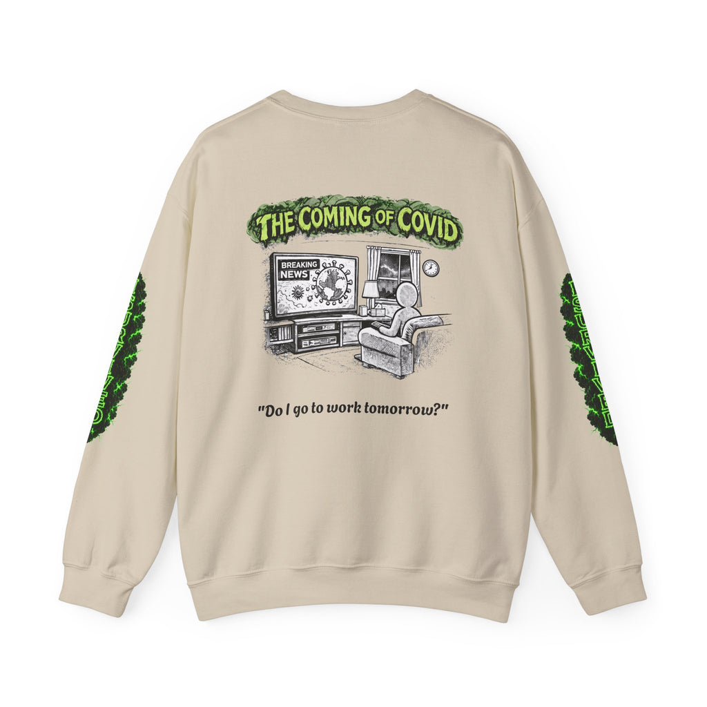 I Survived 2020 — Director's Cut S1:E2 "The Coming of COVID" | Pandemic Edition Unisex Heavy Blend™ Crewneck Sweatshirt