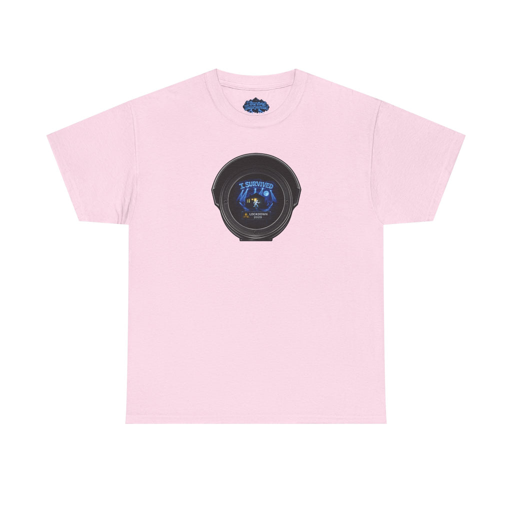 I Survived 2020 — LOCKDOWN S3:E1: Director's Cut "Quarantine" Unisex Heavy Cotton Tee