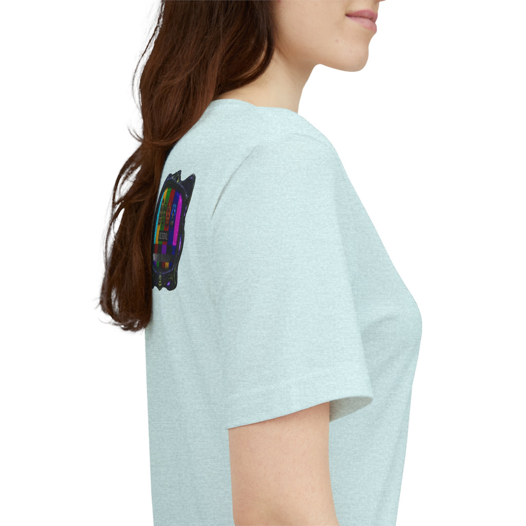 I Survived 2020 — "No Signal" Test Pattern Tee Alien Broadcast Finale Summer Premiere Unisex Jersey Short Sleeve Tee