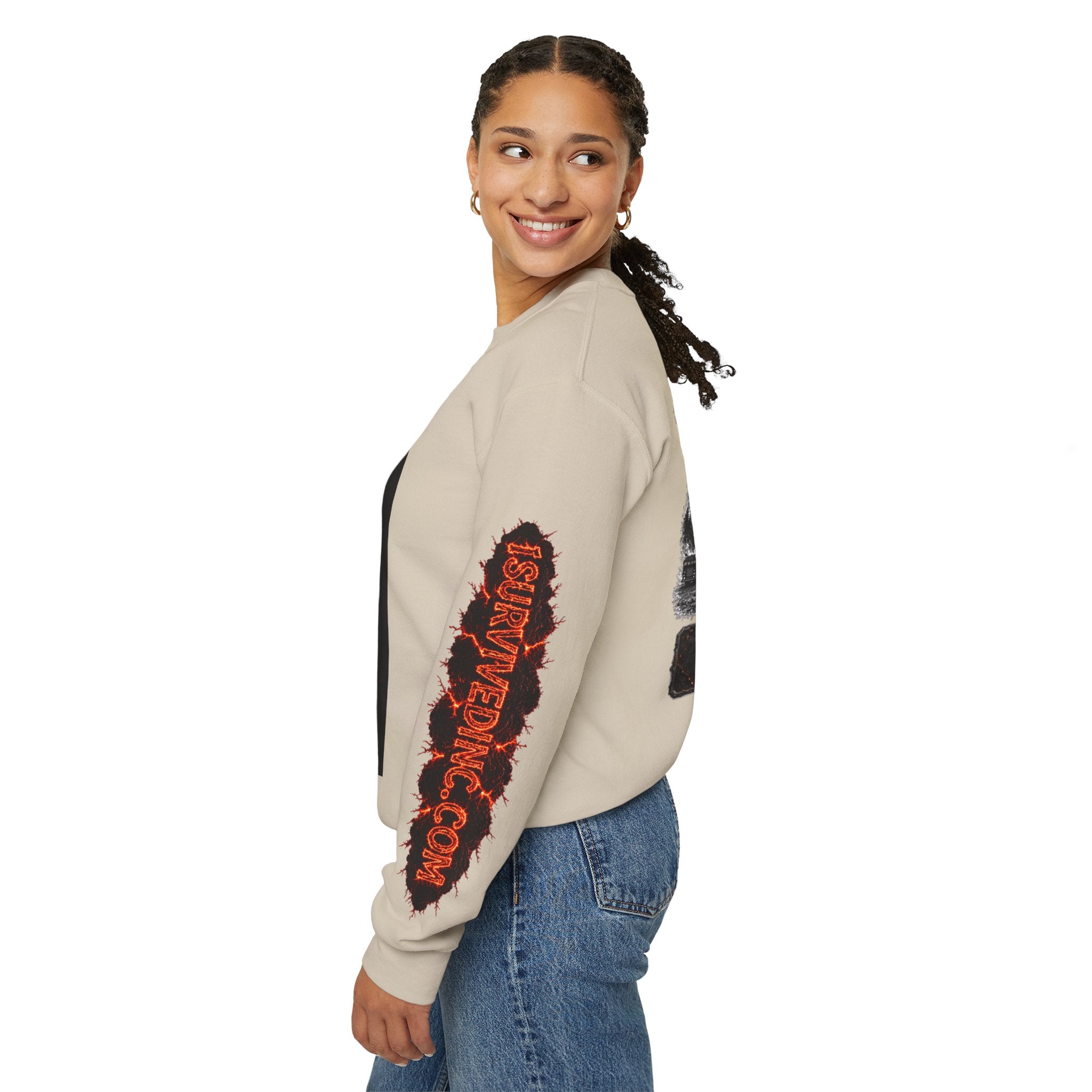 I Survived 2020 — WILDFIRES S2:E2: "The Bobcat Fire" Memorial Unisex Heavy Blend™ Crewneck Sweatshirt