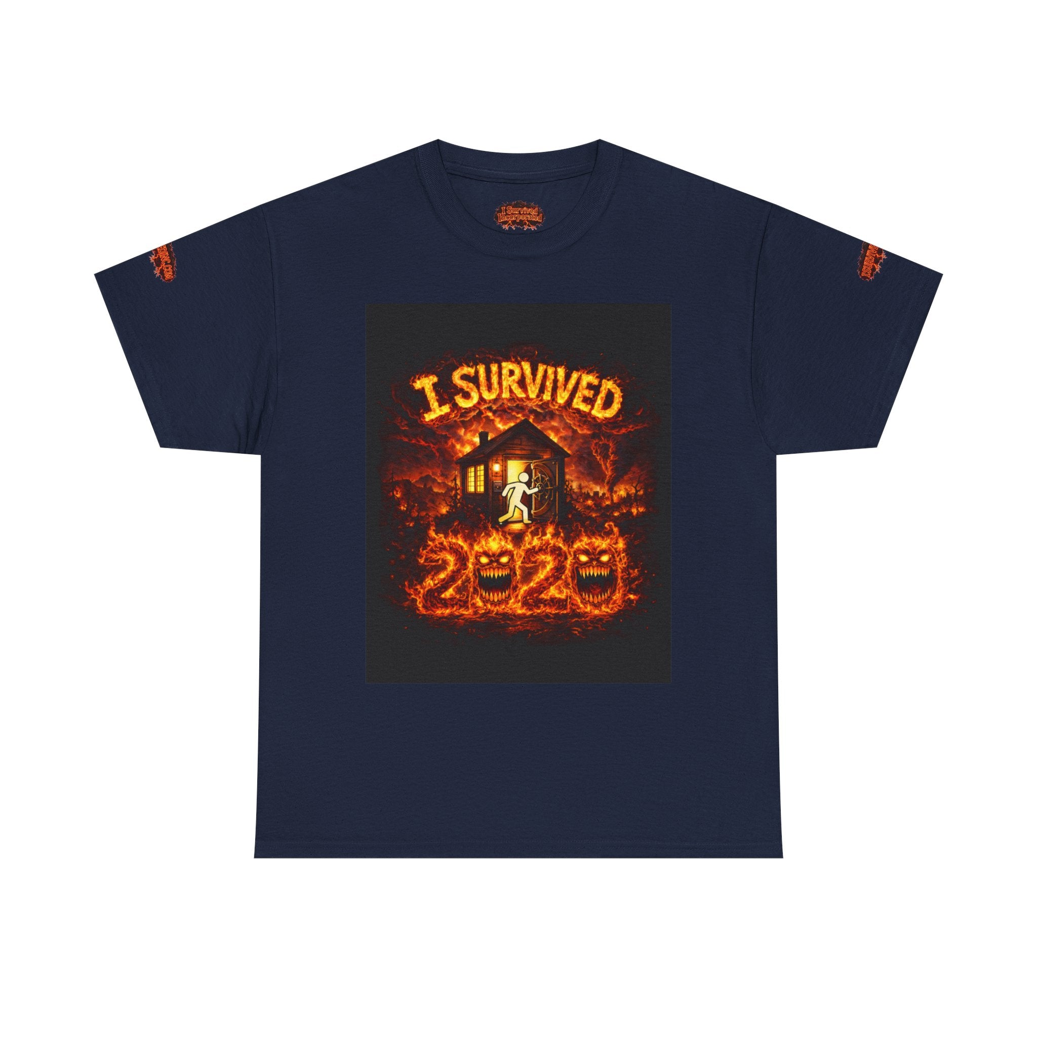 J'ai survécu à 2020 — S2:E1 "Berry Creek" | T-shirt Unisexe en Coton Épais Mémorial Édition Incendie de Forêt (ÉDITION SPÉCIALE)