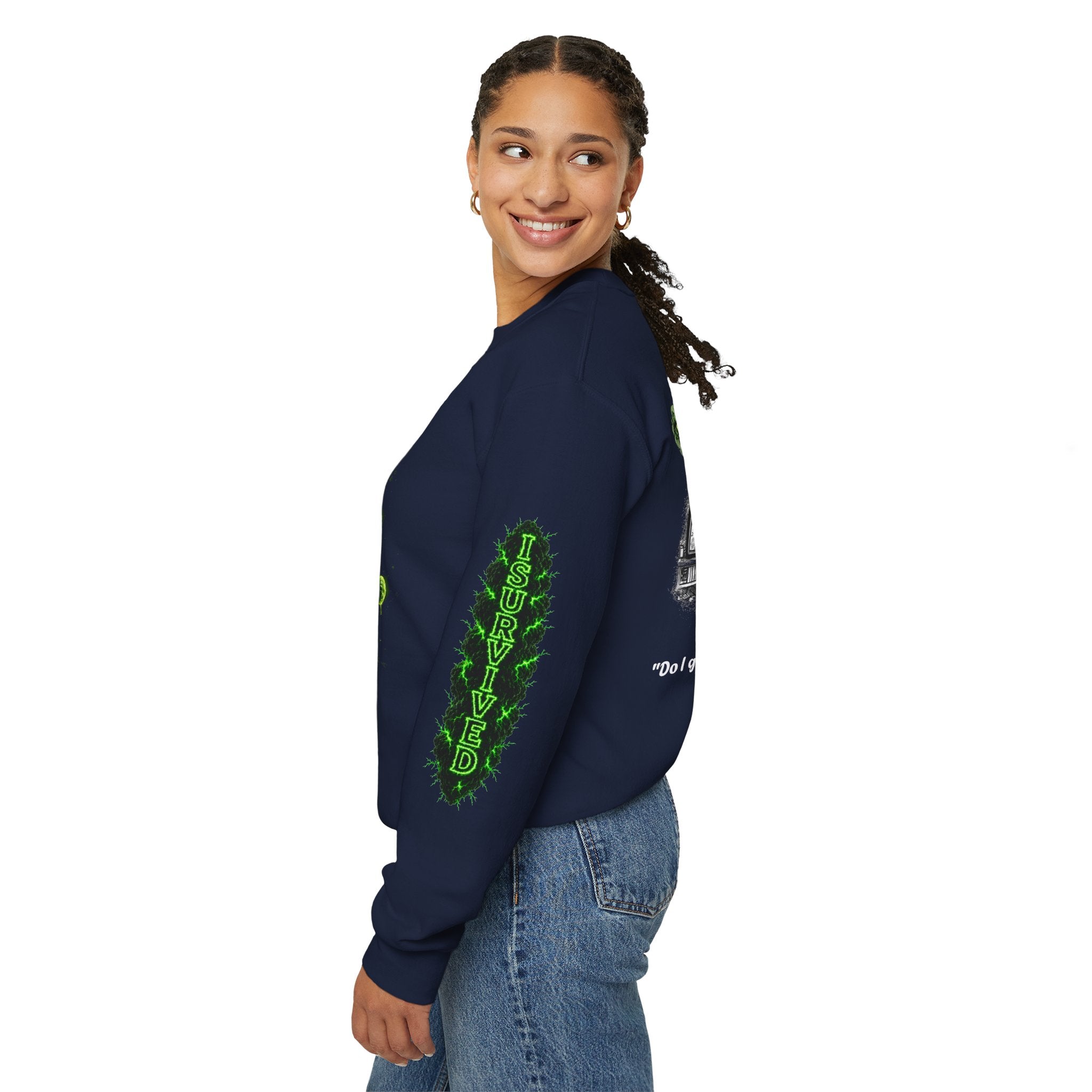 I Survived 2020 — Director's Cut S1:E2 "The Coming of COVID" | Pandemic Edition Unisex Heavy Blend™ Crewneck Sweatshirt