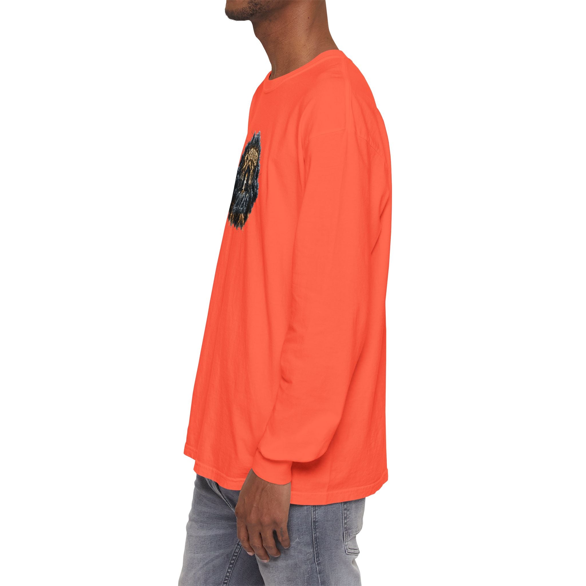 I Survived 2020 — Original PILOT Design: Director's Cut Unisex Garment-Dyed Long Sleeve T-Shirt