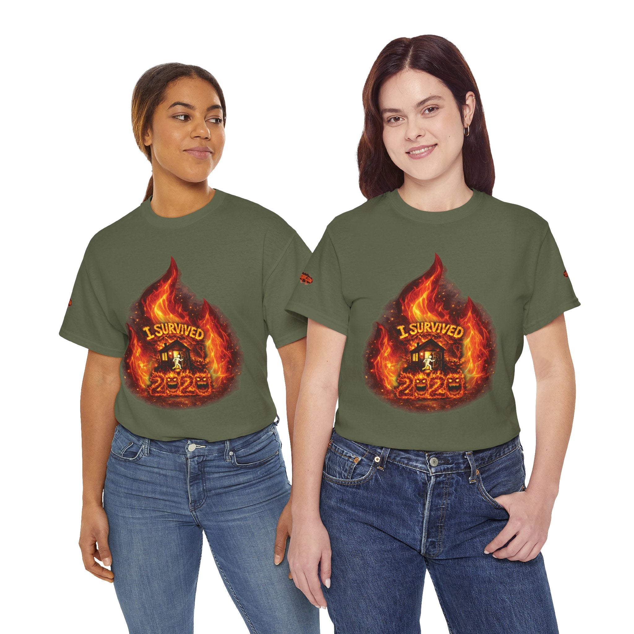 I Survived 2020 — Director's Cut S2:E2 "The Bobcat Fire" | Wildfire Edition Memorial Unisex Heavy Cotton Tee (SPECIAL EDITION)