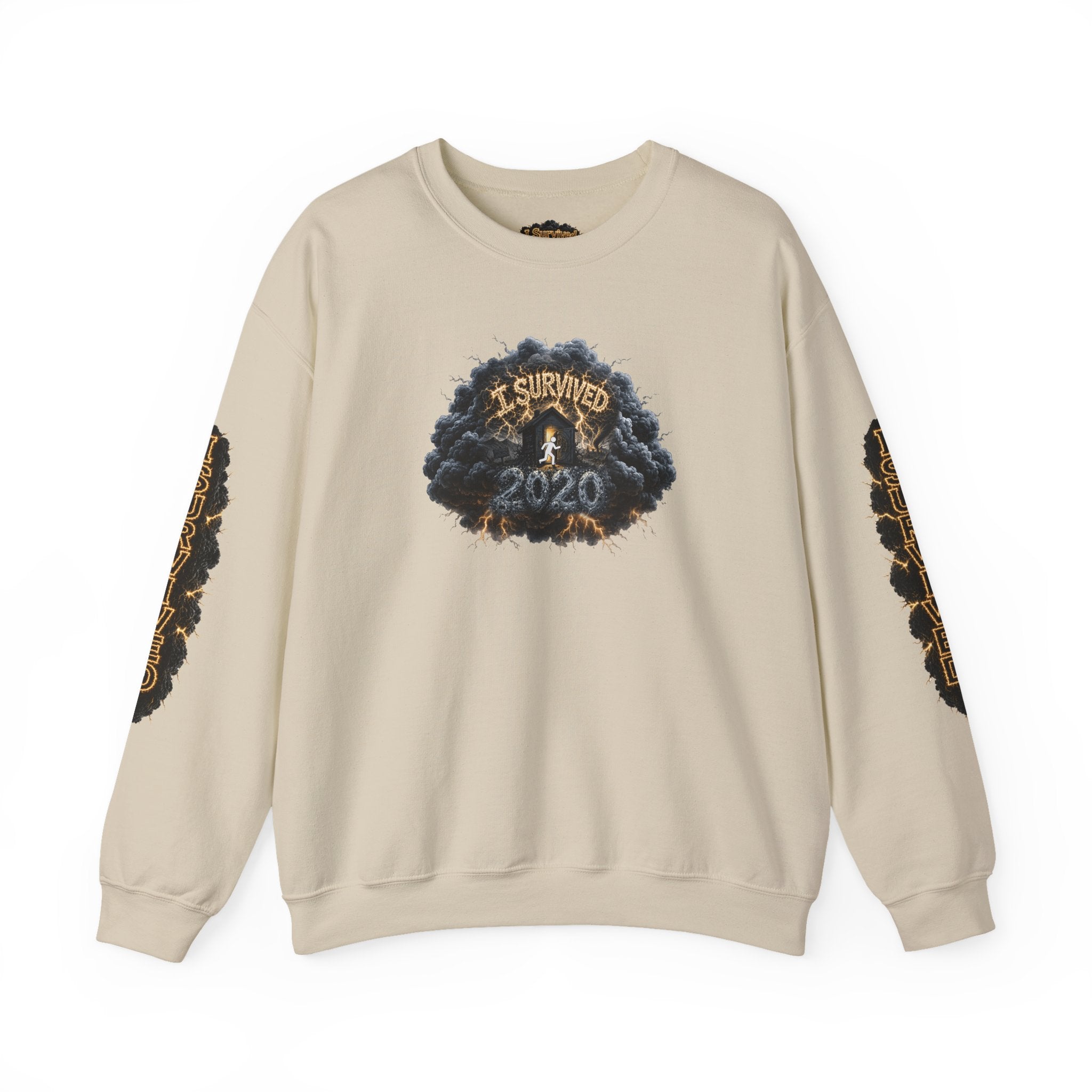 I Survived 2020 — Original PILOT Design: Director's Cut Special Edition Unisex Heavy Blend™ Crewneck Sweatshirt
