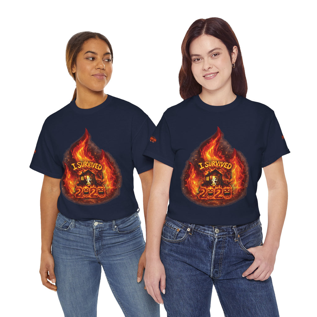 I Survived 2020 — Director's Cut S2:E2 "The Bobcat Fire" | Wildfire Edition Memorial Unisex Heavy Cotton Tee (SPECIAL EDITION)